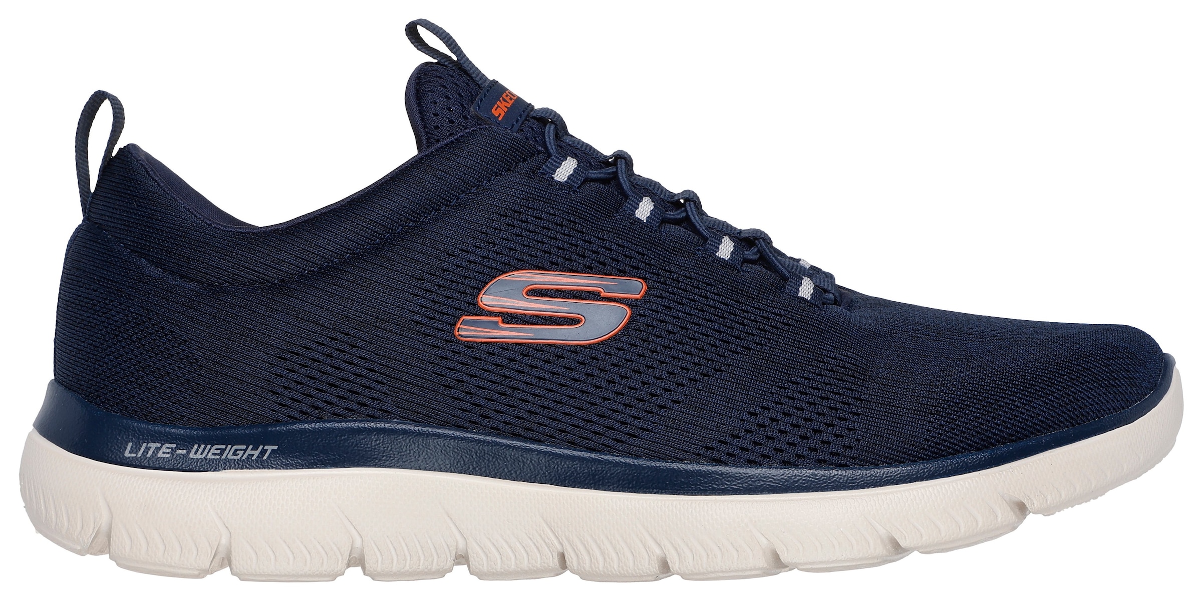 Skechers Slip-On Sneaker »SUMMITS«  Freizeitschuh, Slipper, Komfortschuh mit elastischer Bungee-Schnürung