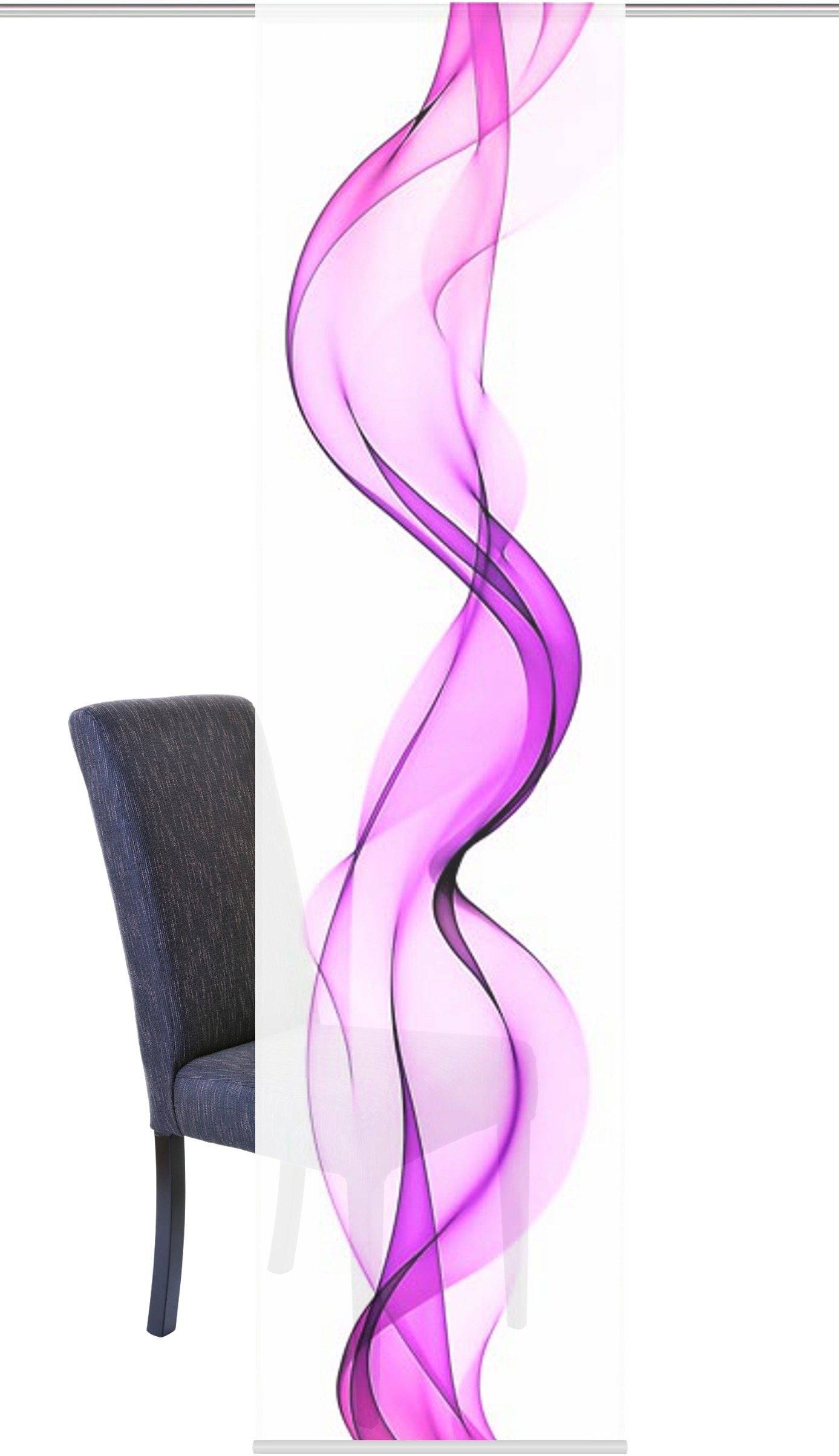 Image of HOME WOHNIDEEN Schiebegardine »EDMONTON«, (1 St.), HxB: 245x60, inkl. Besfestigungszubehör, blickdicht bei Ackermann Versand Schweiz