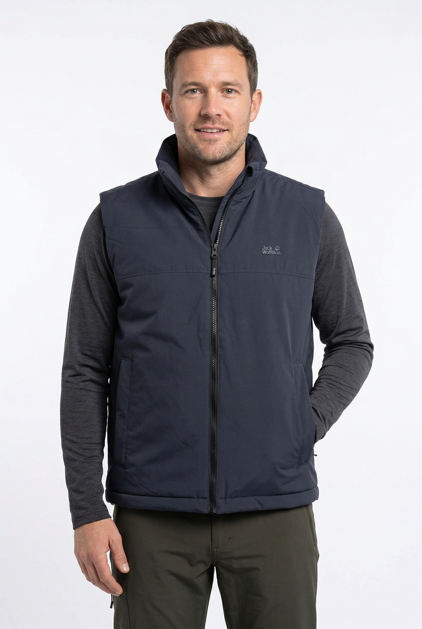 Image of Jack Wolfskin Kurzweste "GLACIER SHIELD VEST M" für den Übergang