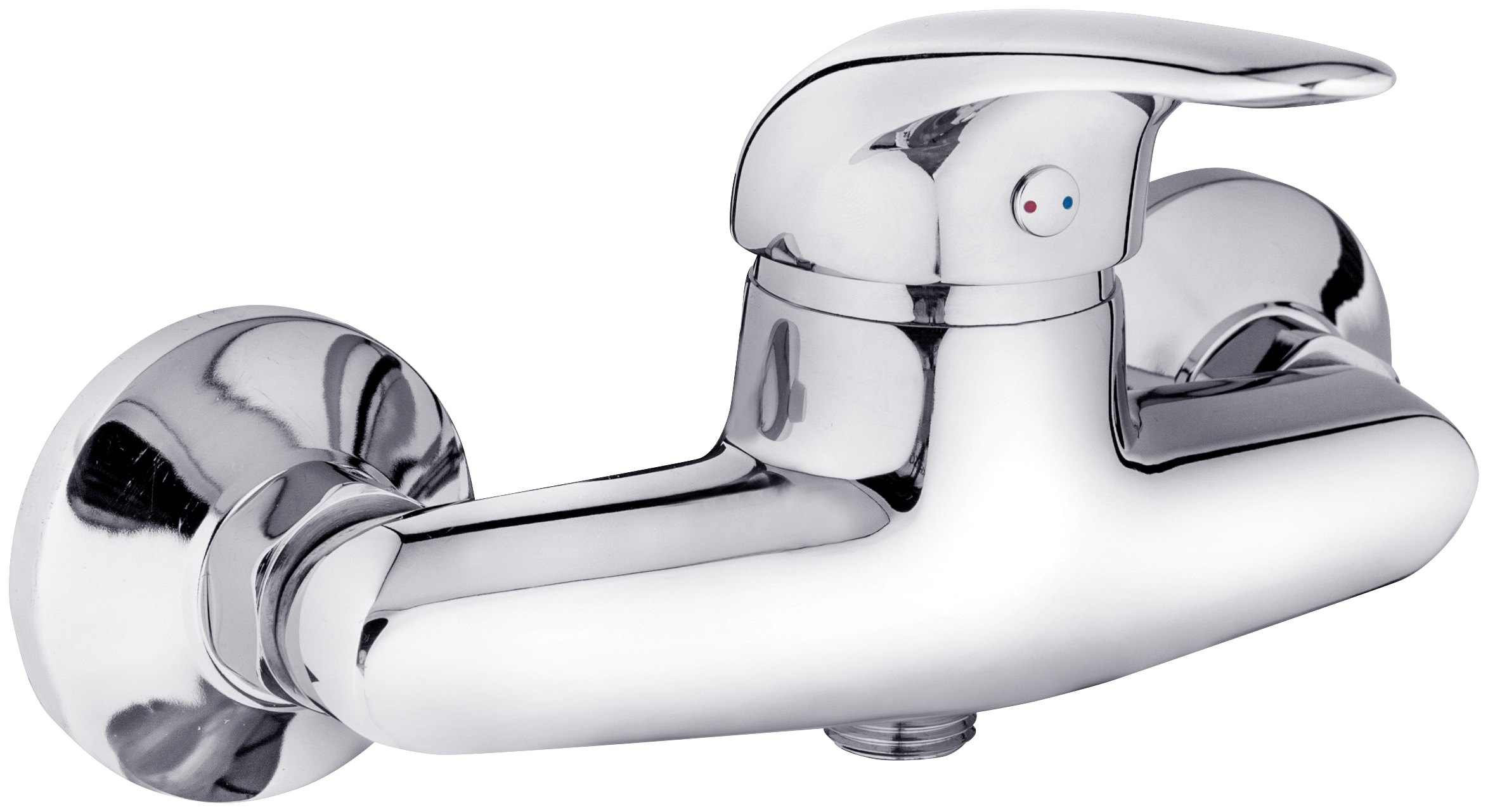 Image of Schütte Duscharmatur "Magna" Wasserhahn Bad, Mischbatterie Dusche in Chrom