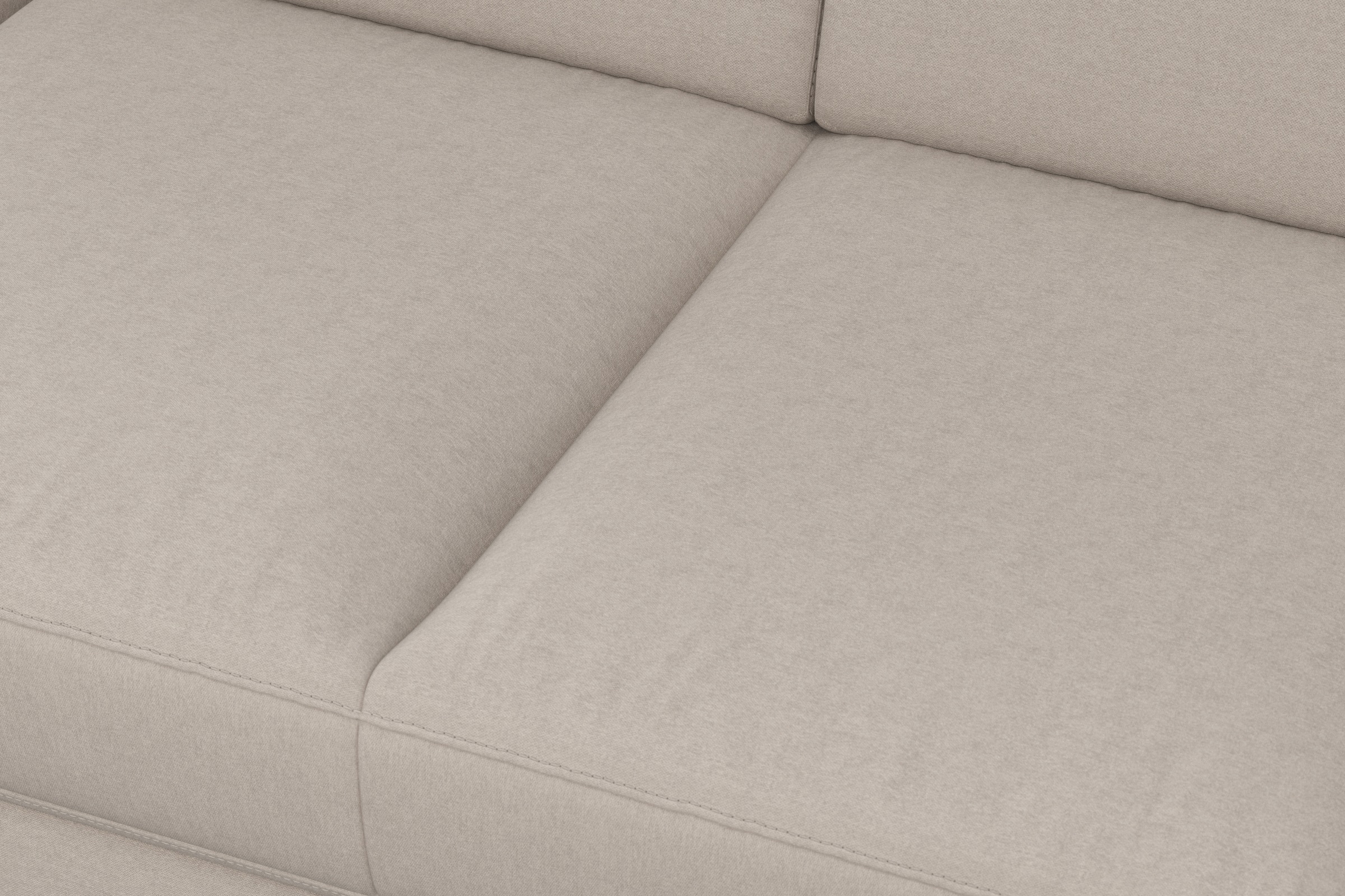 sit&more Wohnlandschaft »Padua U-Form« inklusive Sitztiefenverstellung, Armteilfunktion und Federkern