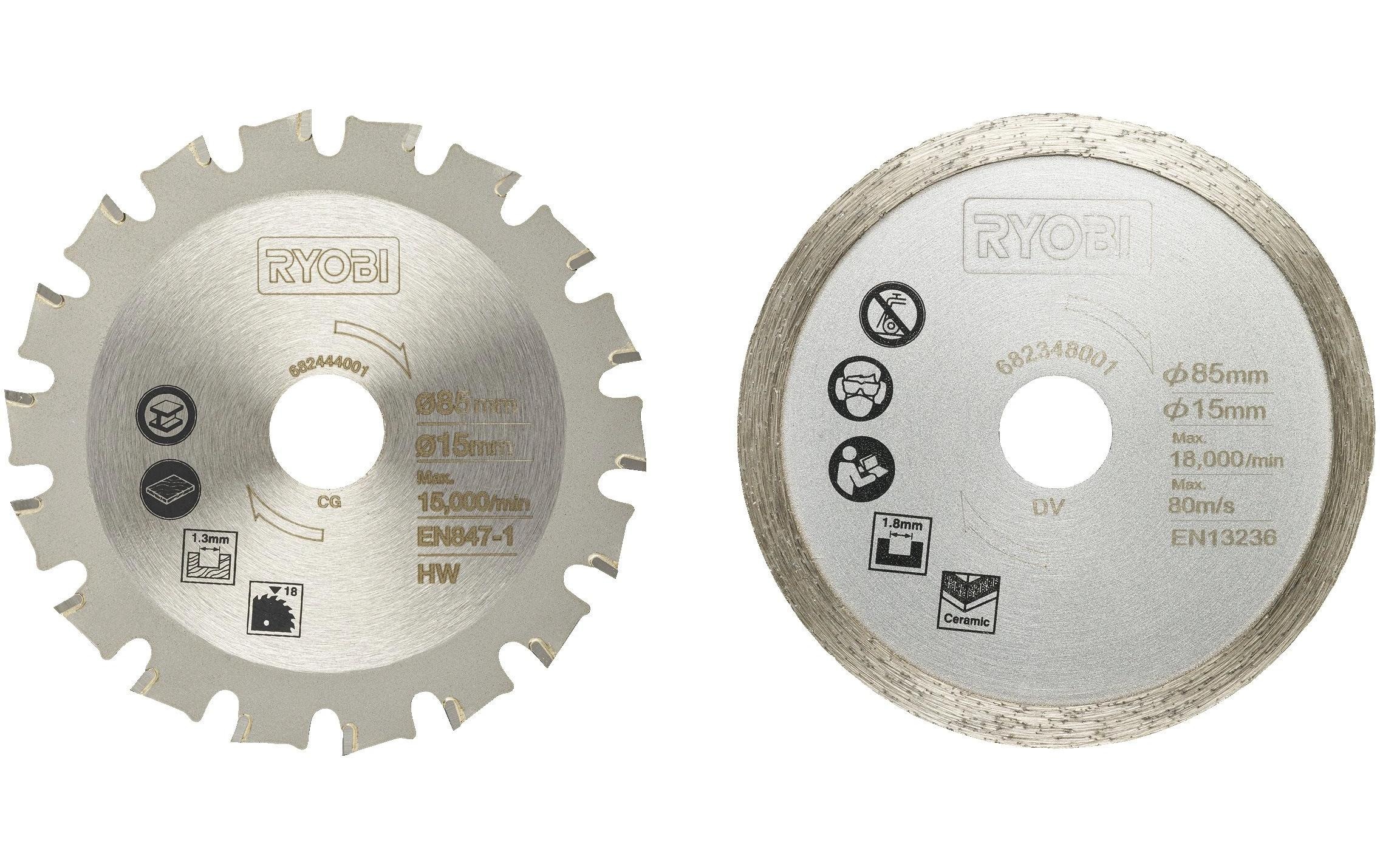 Image of RYOBI Sägeblatt "RAKMMS02K" 2 Stk. tlg.
