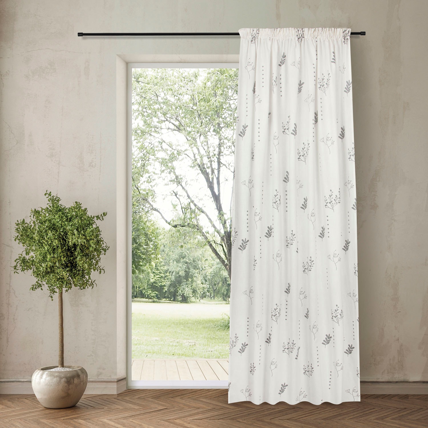 Feel of Nature Rideau »Helga« Bande volante 1 cuis tlg. HxB: 245x140