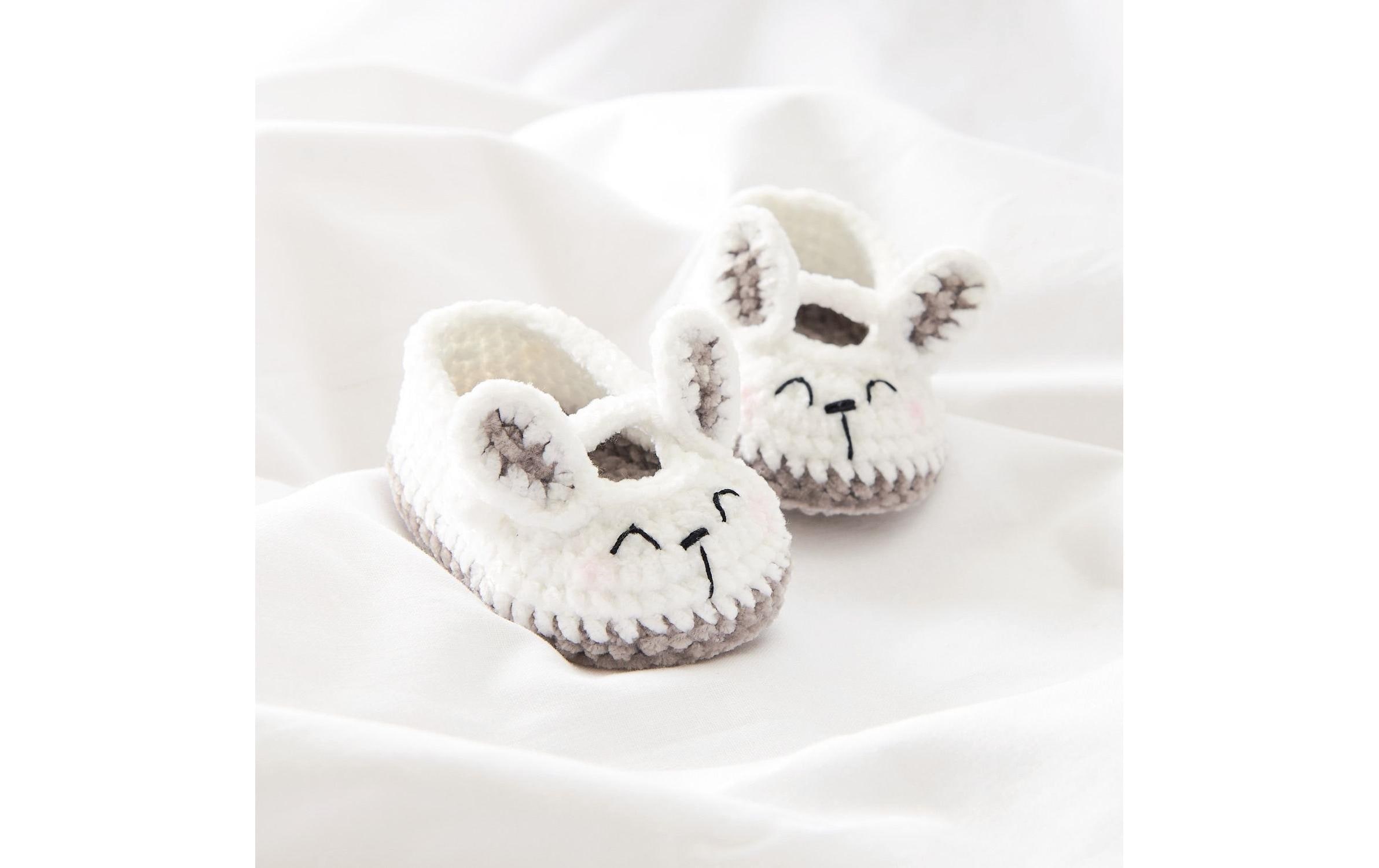 Rico-Design Verlag Kreativset »Ricorumi Babyschuhe, Hase«