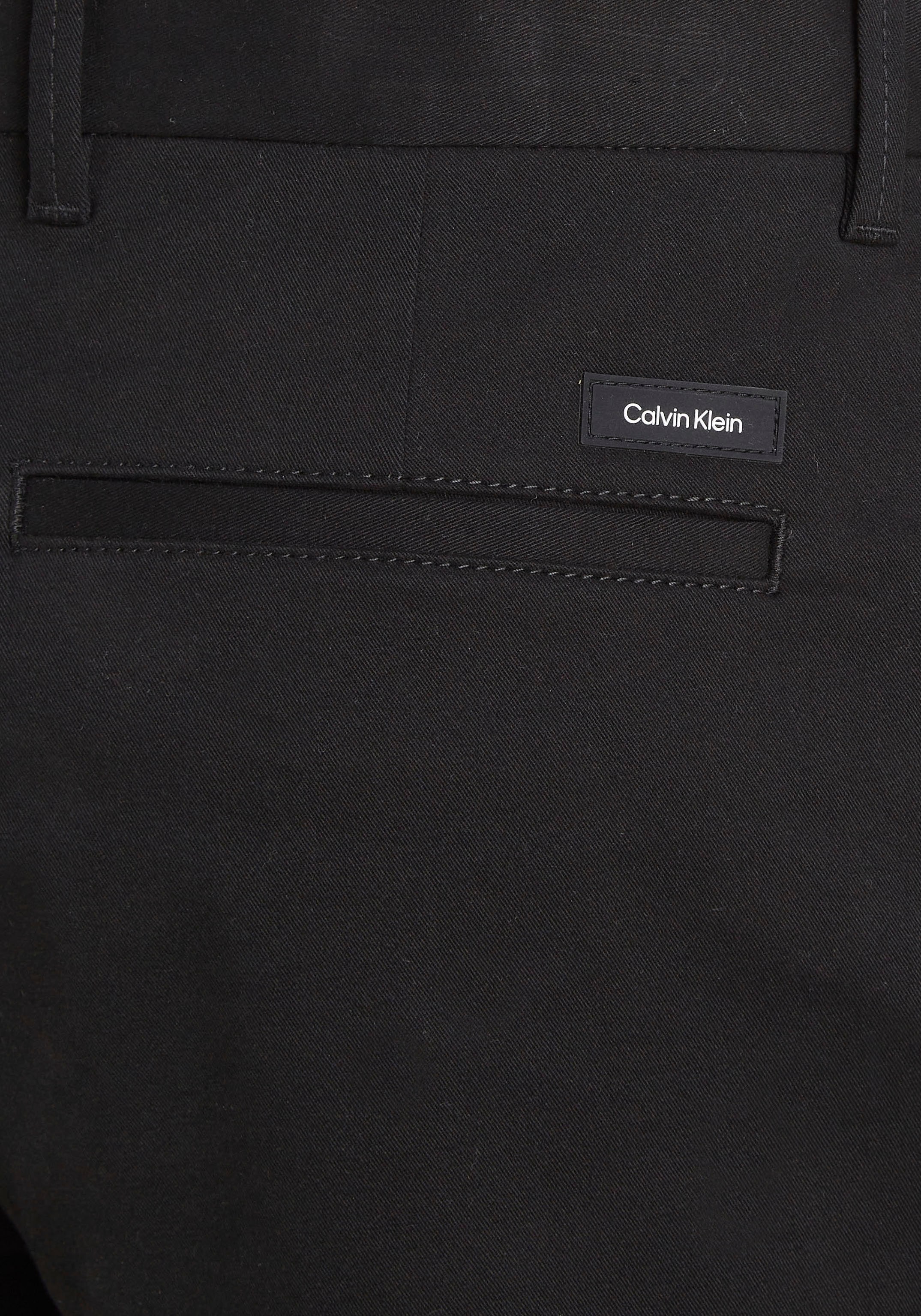 Calvin Klein Stoffhose, mit praktischem Gürtel