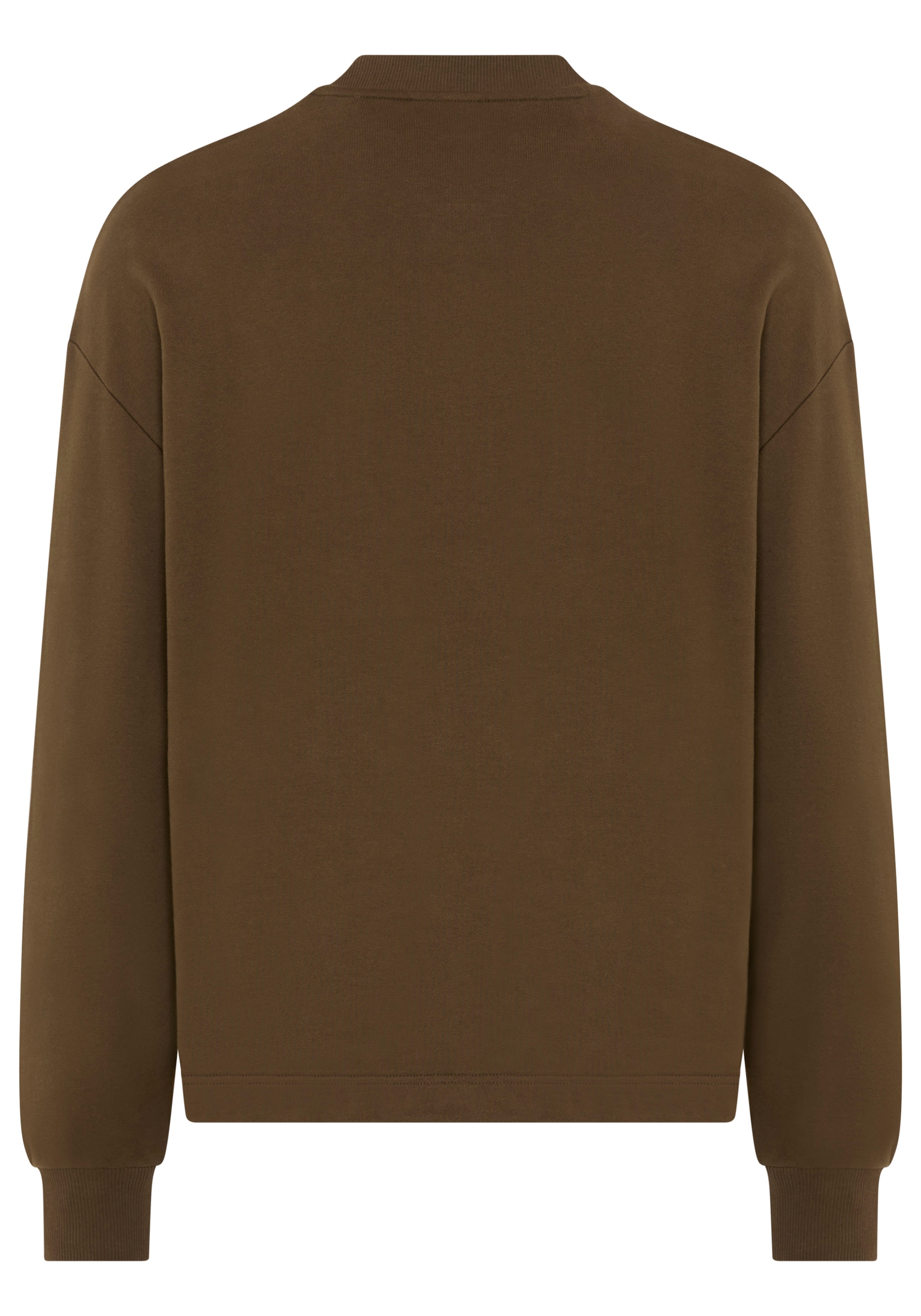 HUGO Sweat-shirt »Nedro«, Encolure ronde, coupe régulière, patch logo
