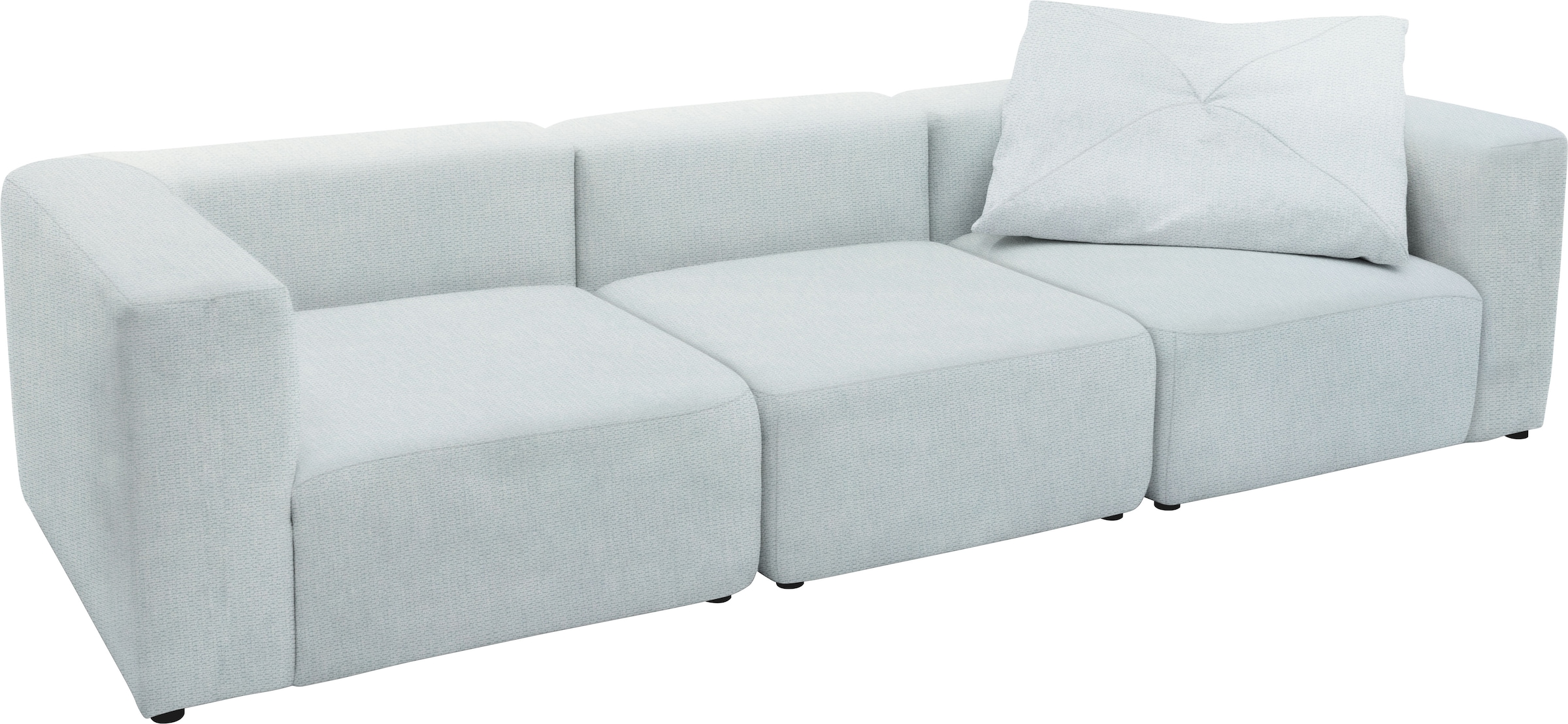 Home affaire 3-Sitzer »Utvik bestehend aus 2 Eck- und 1 Mittelelement« einzelne Module für individuelle Zusammenstellung