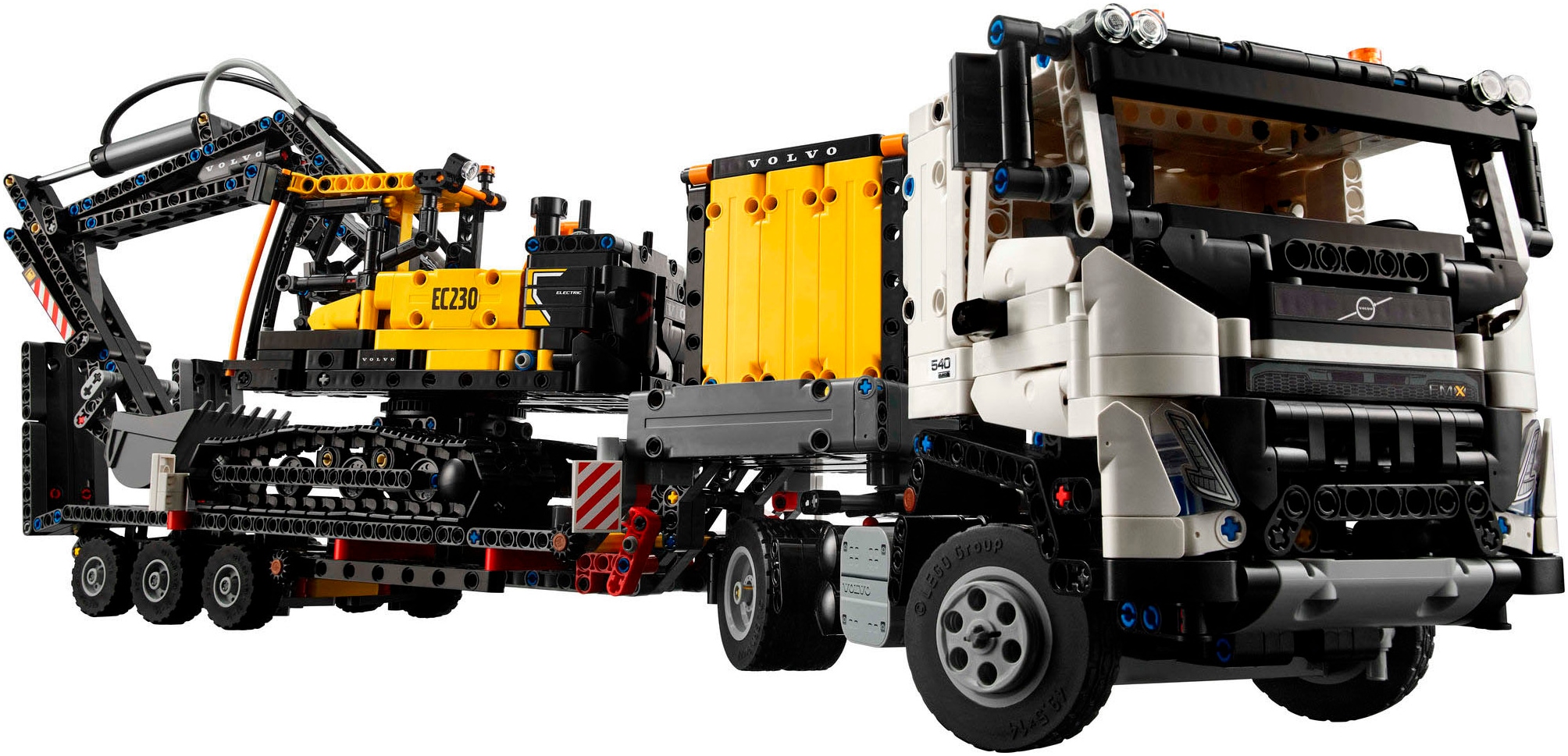 LEGO® Pions de construction »Volvo FMX LKW mit EC230 Electric Raupenbagger (42175), LEGO Technic« Made in Europe