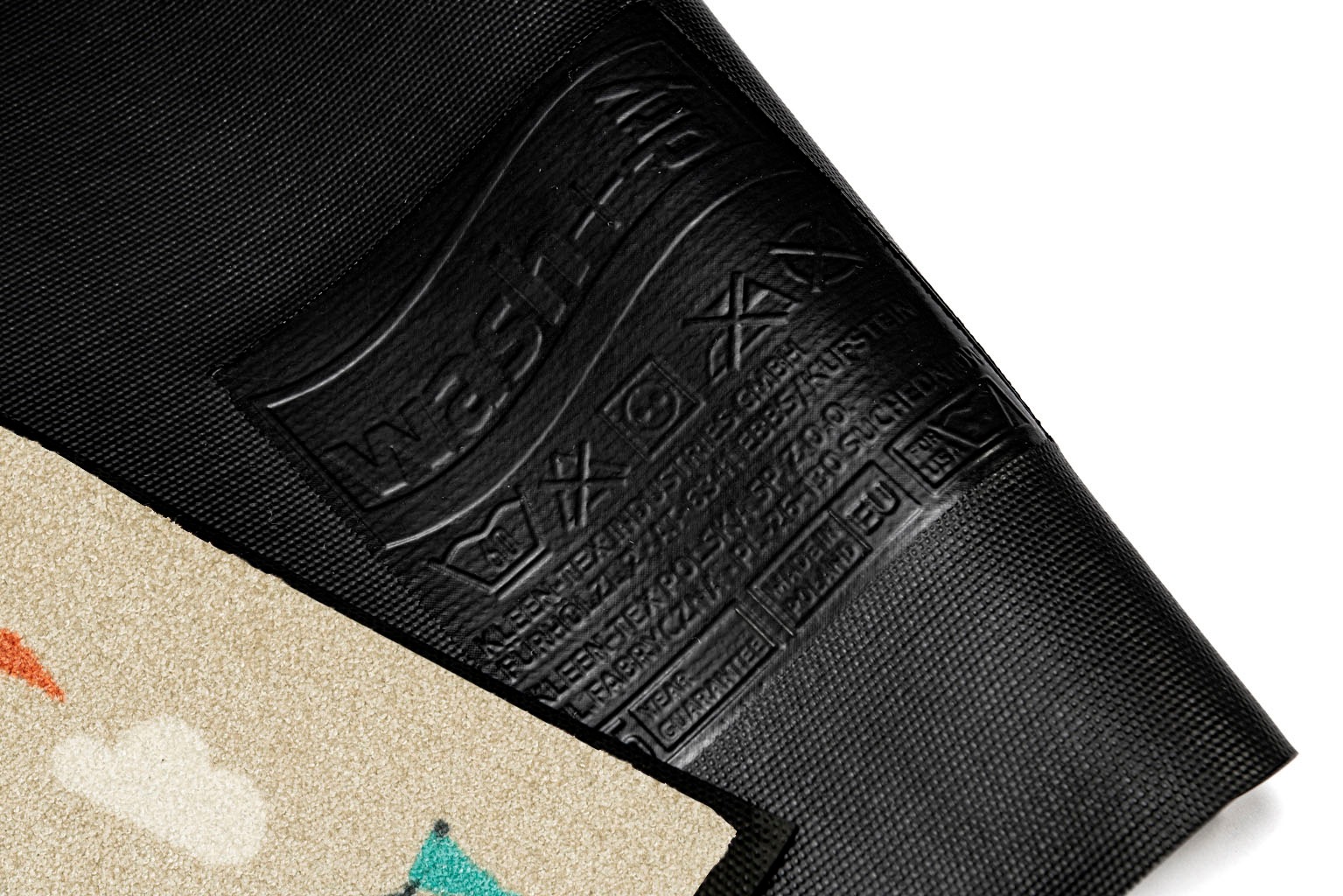 wash+dry by Kleen-Tex Fussmatte »Beachhut«, rechteckig