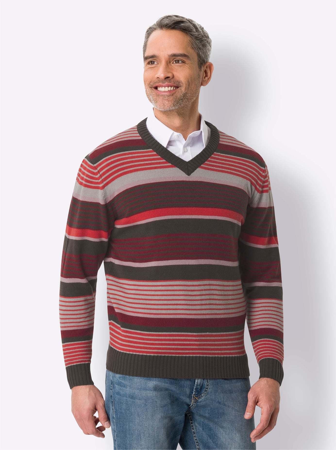 Image of Classic V-Ausschnitt-Pullover "Pullover"