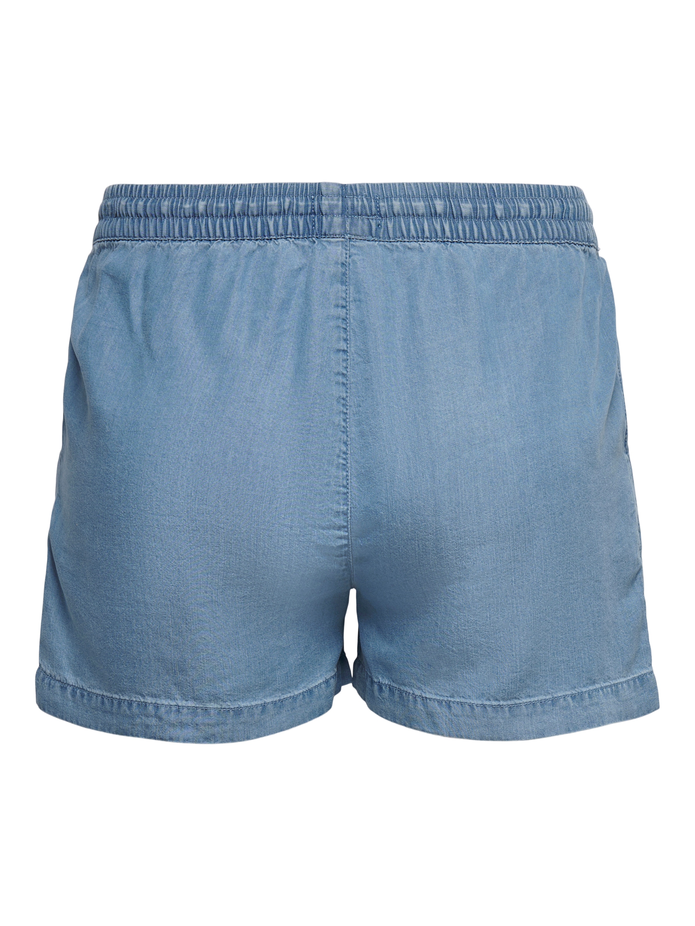 ONLY Short »ONLPEMA – Shorts mit elastischem Bund für lässigen Jeanslook«  loose fit, Lyocell, elastischer Bund, pflegeleicht, unifarben