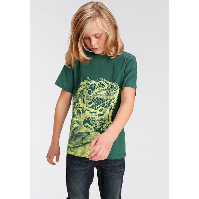 KIDSWORLD - T-Shirt »GECKO« versandkostenfrei Mindestbestellwert Modische ohne bestellen