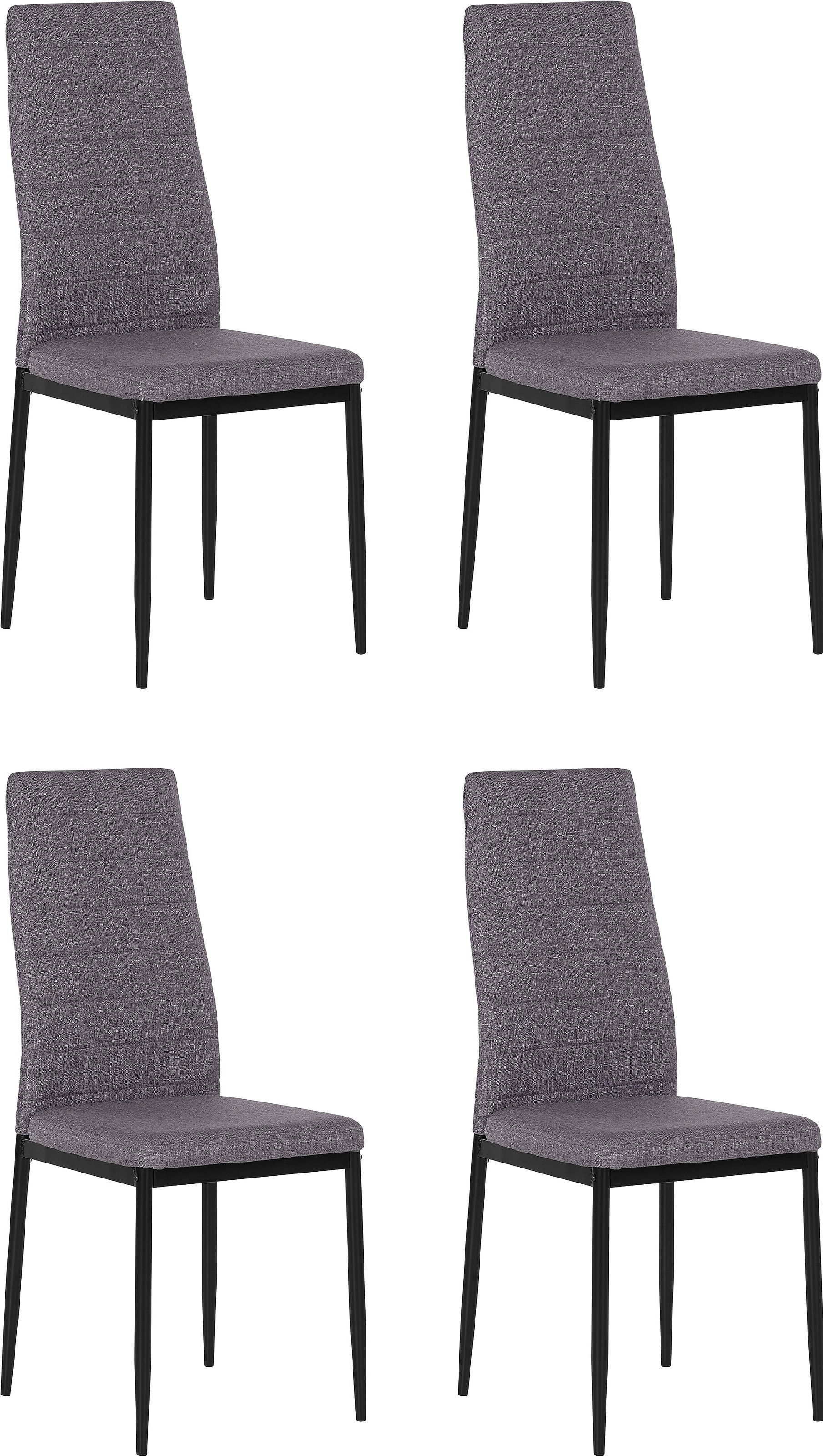 Image of Homexperts Esszimmerstuhl »Zeus«, (Set), 4 St., Webstoff, (2 oder 4 Stück), Bezug in Webstoff bei Ackermann Versand Schweiz