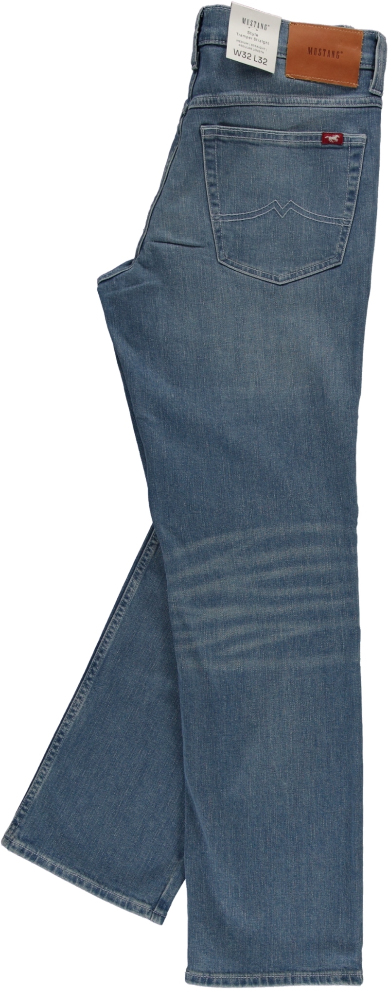 MUSTANG 5-Pocket-Jeans »Style Tramper Straight«, mit Markenlabel