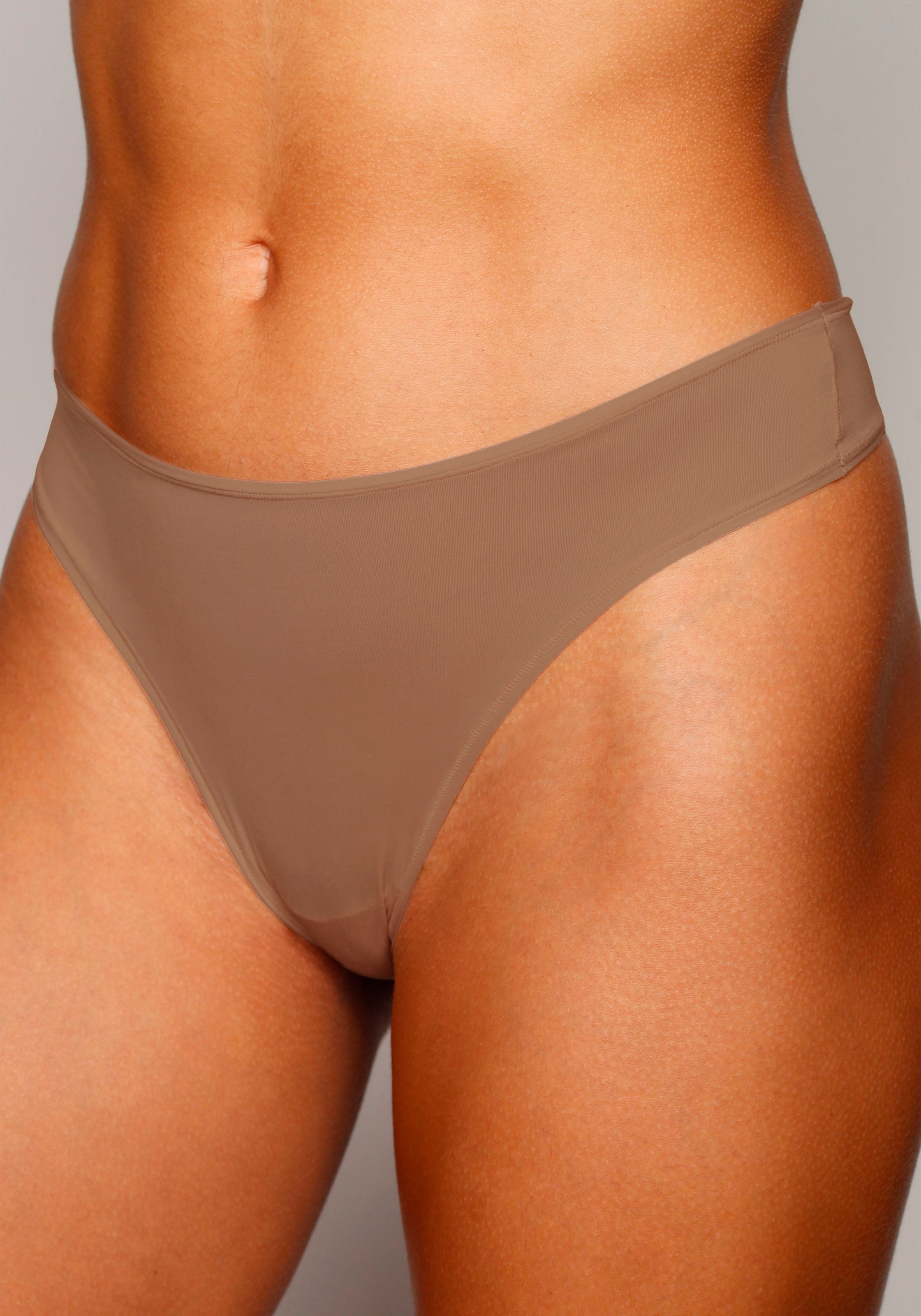 LASCANA String, (2er-Pack), aus weicher und hoch elastischer Microfaser