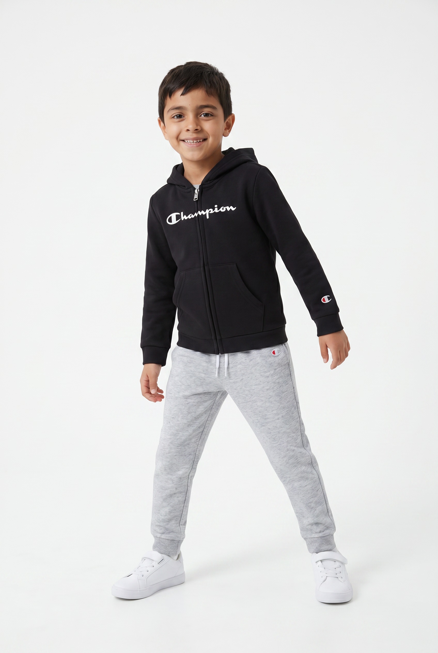 Image of Champion Jogginganzug für Kinder, mit Kapuze, aus Baumwolle und Polyester
