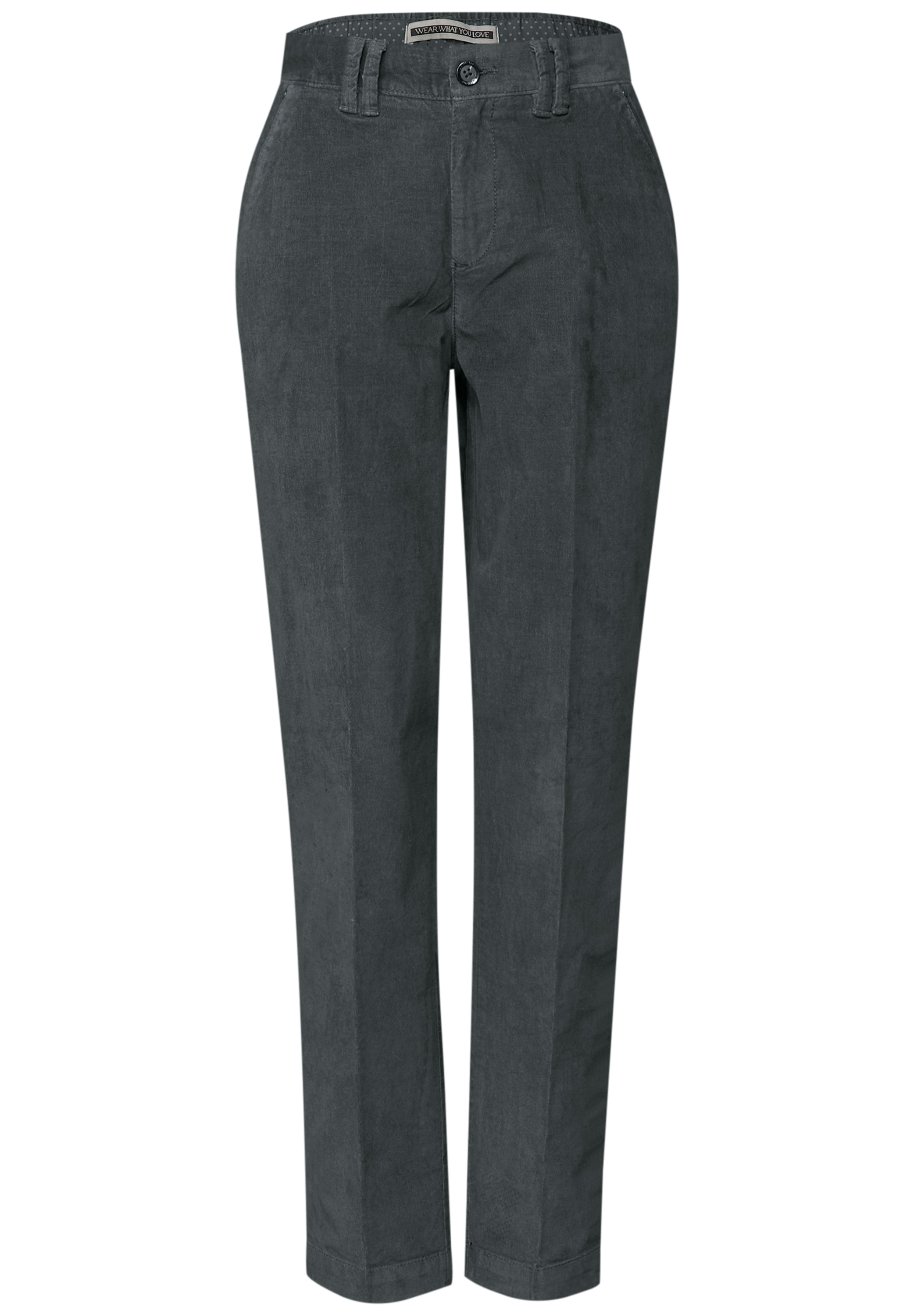 STREET ONE Chinohose »Velvet«, mit Taschen