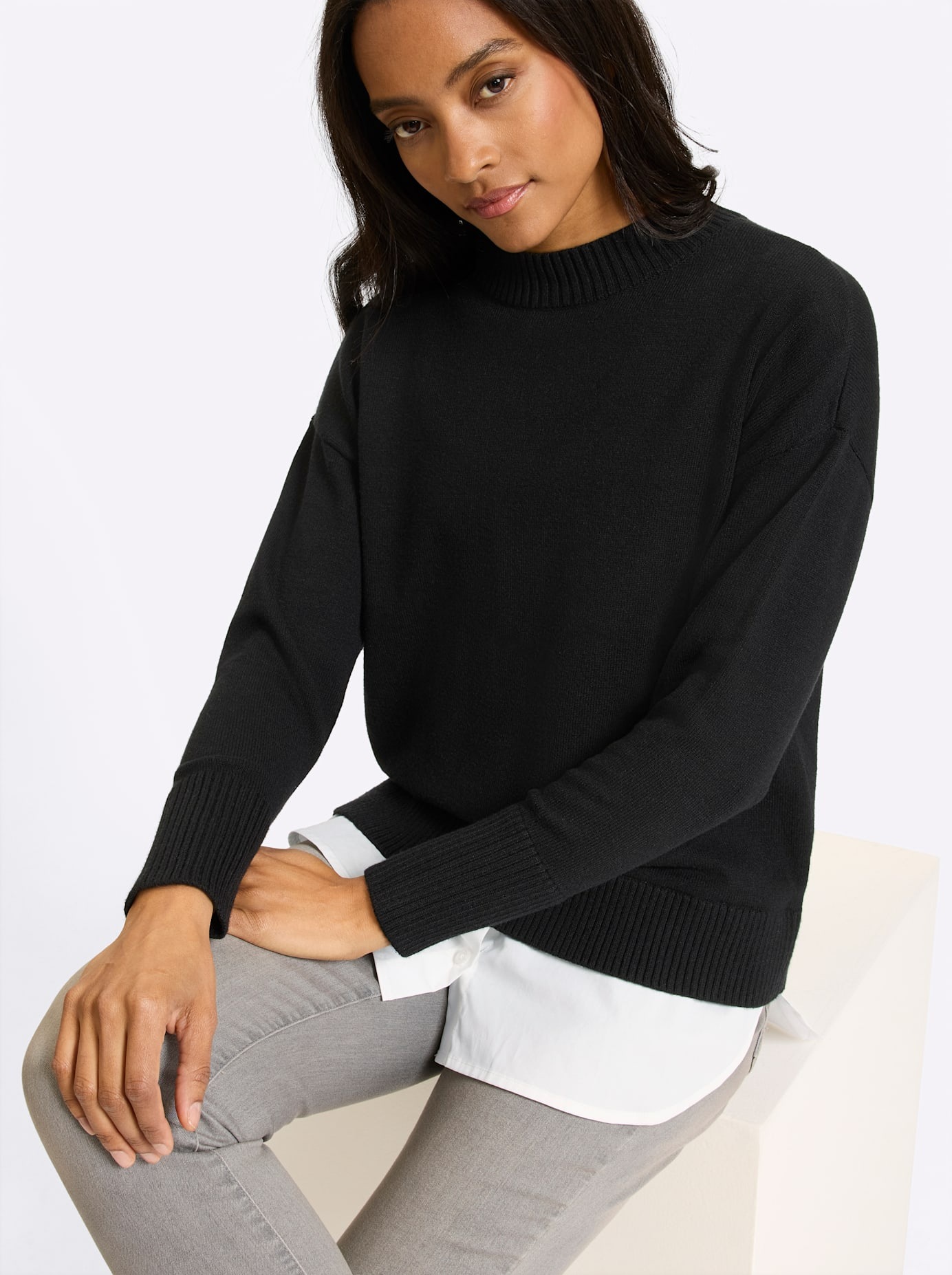 heine 2-in-1-Pullover »2-in-1-Pullover«