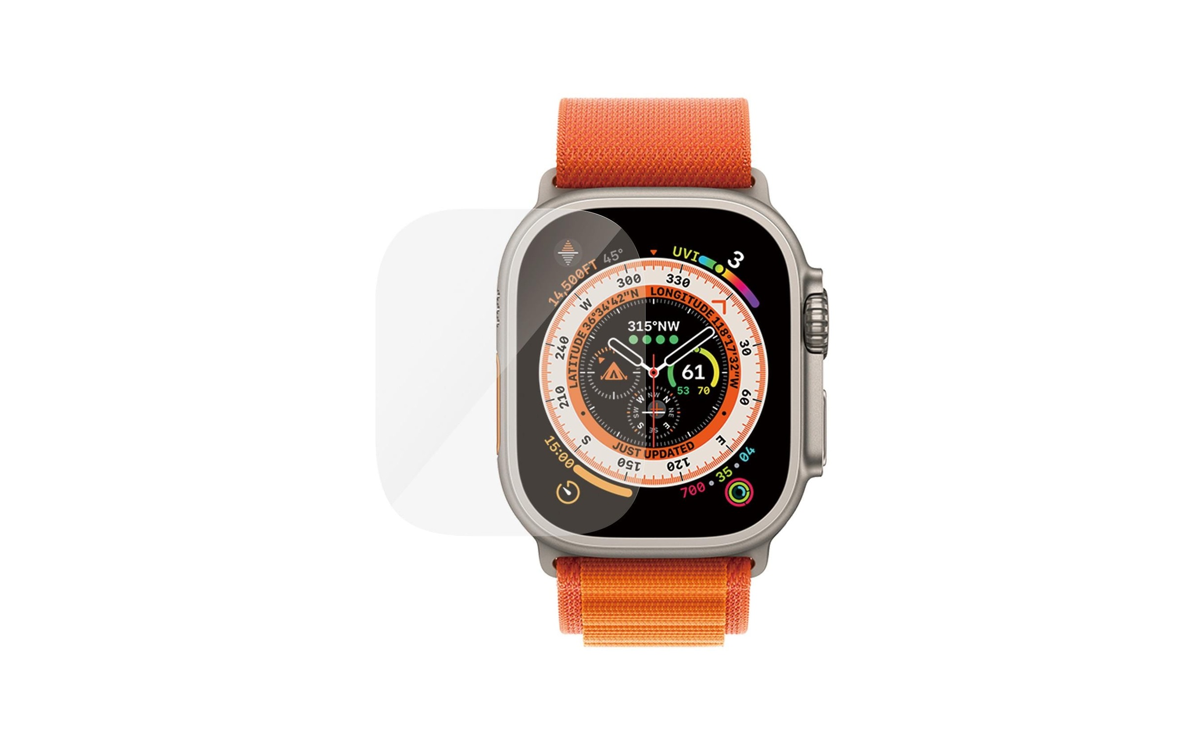 PanzerGlass Film de protection »Displayschutz AB Apple Watch Ultra 49 mm«