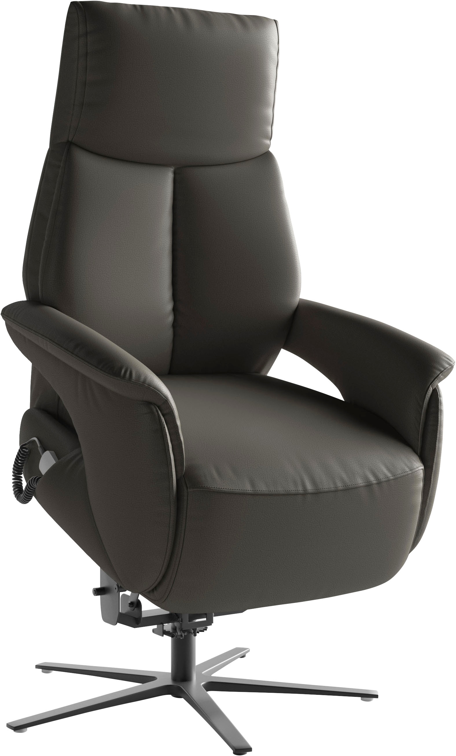 sit&more TV-Sessel »Lazy mit Kopfteilverstellung & Drehfunktion, weitere Funktionen« Ergonomie L: elektr. Fussstütze, Rückenlehne & Aufstehhilfe, Herz-Waage