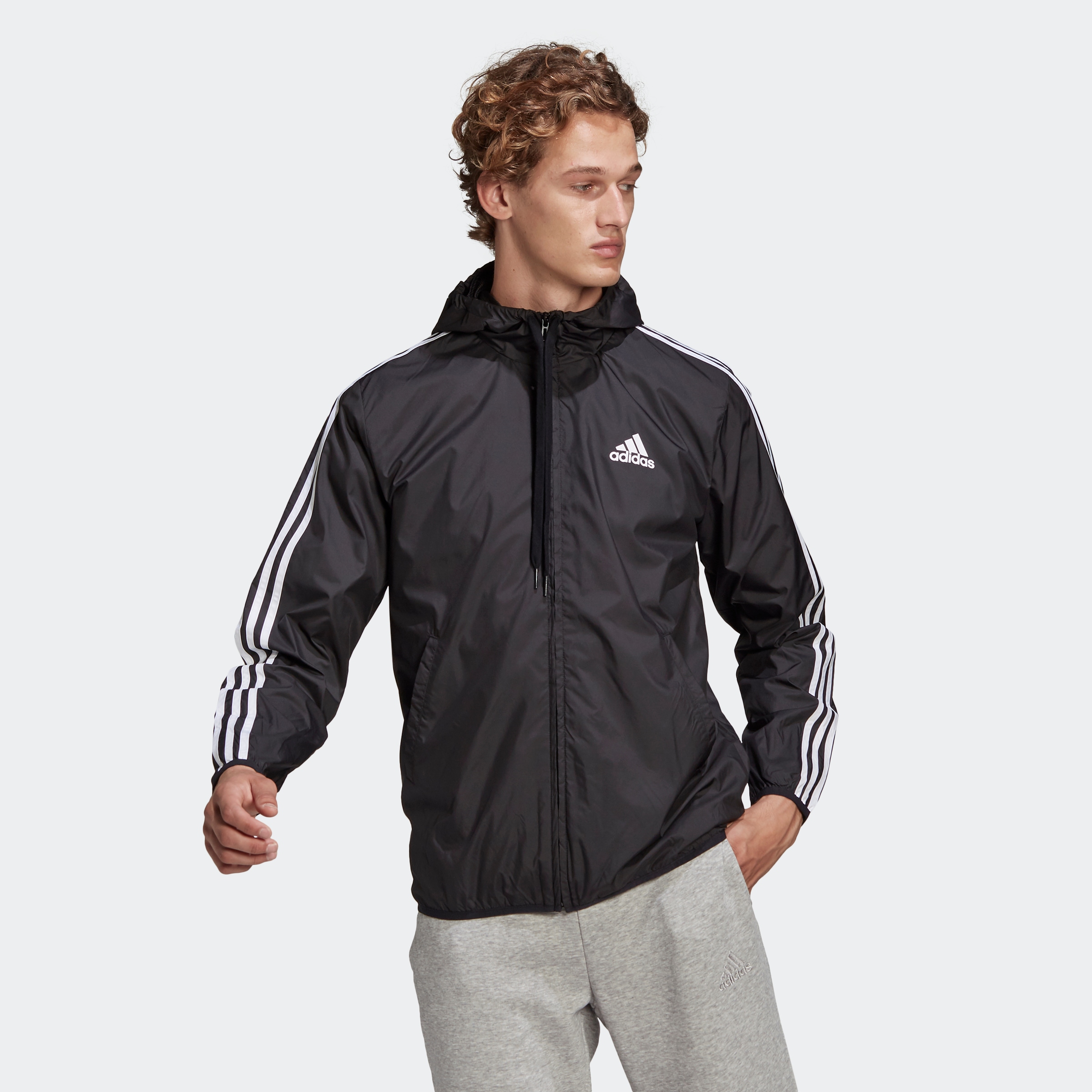 Image of adidas Performance Windbreaker »PRIMEGREEN ESSENTIALS 3-STREIFEN« bei Ackermann Versand Schweiz