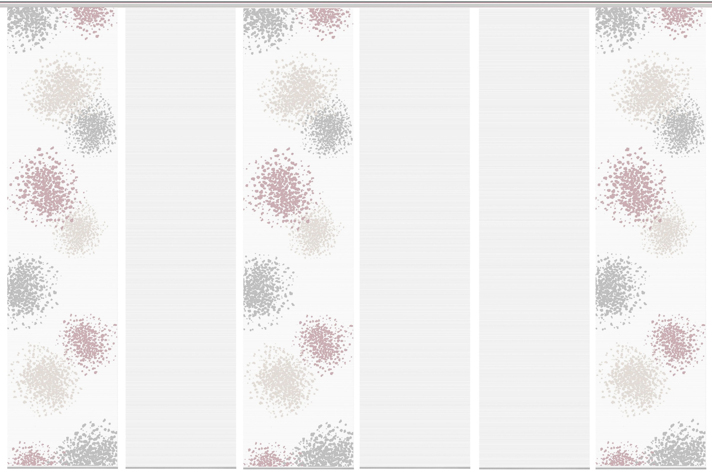 Image of Vision S Schiebegardine »SPOTTI 6er SET«, (6 St.), Bambus-Optik, Digital bedruckt bei Ackermann Versand Schweiz