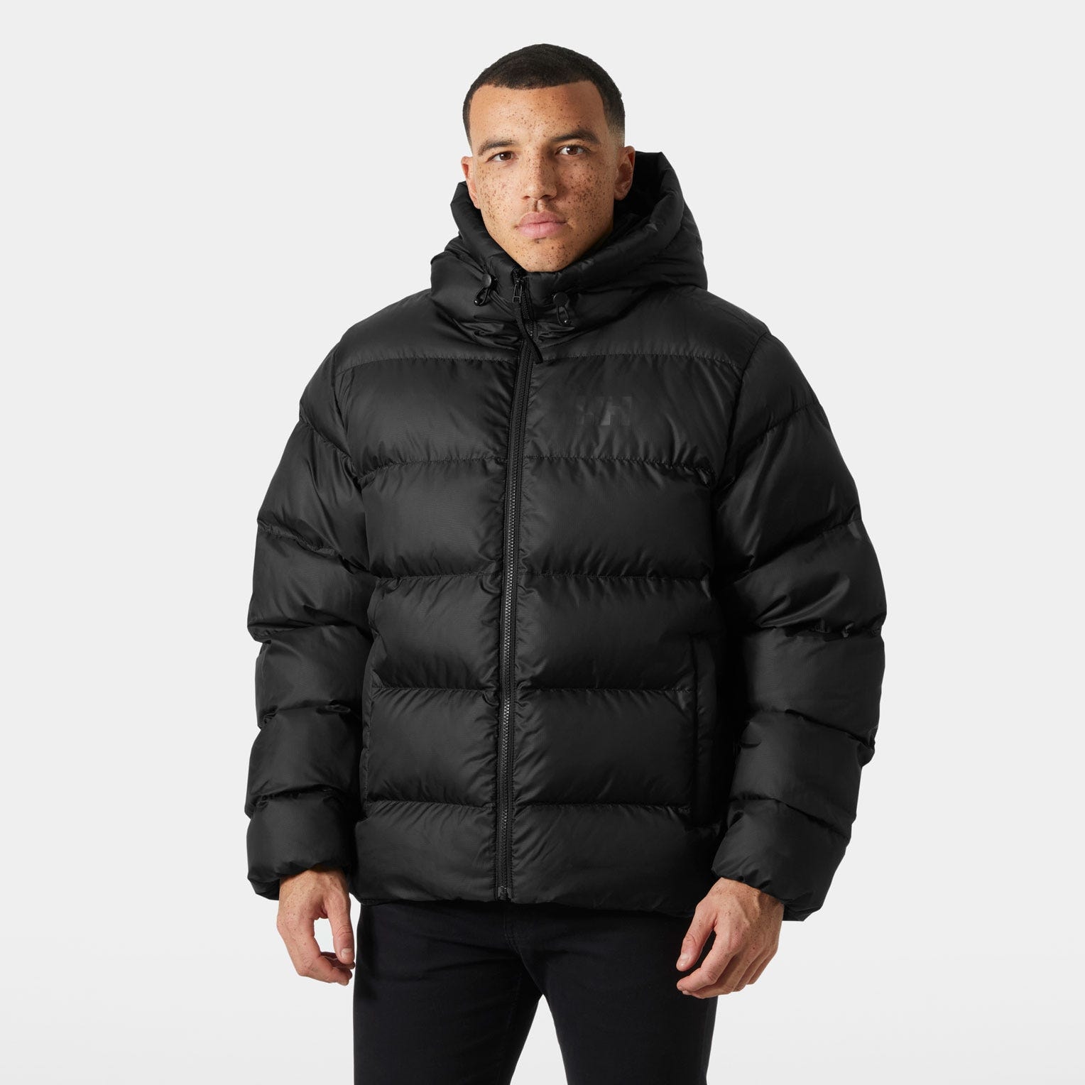 Image of Helly Hansen Steppjacke "ACTIVE PUFFY JACKET" mit Kapuze sportlich, aus Ripstop-Material, windabweisend und wasserabweisend