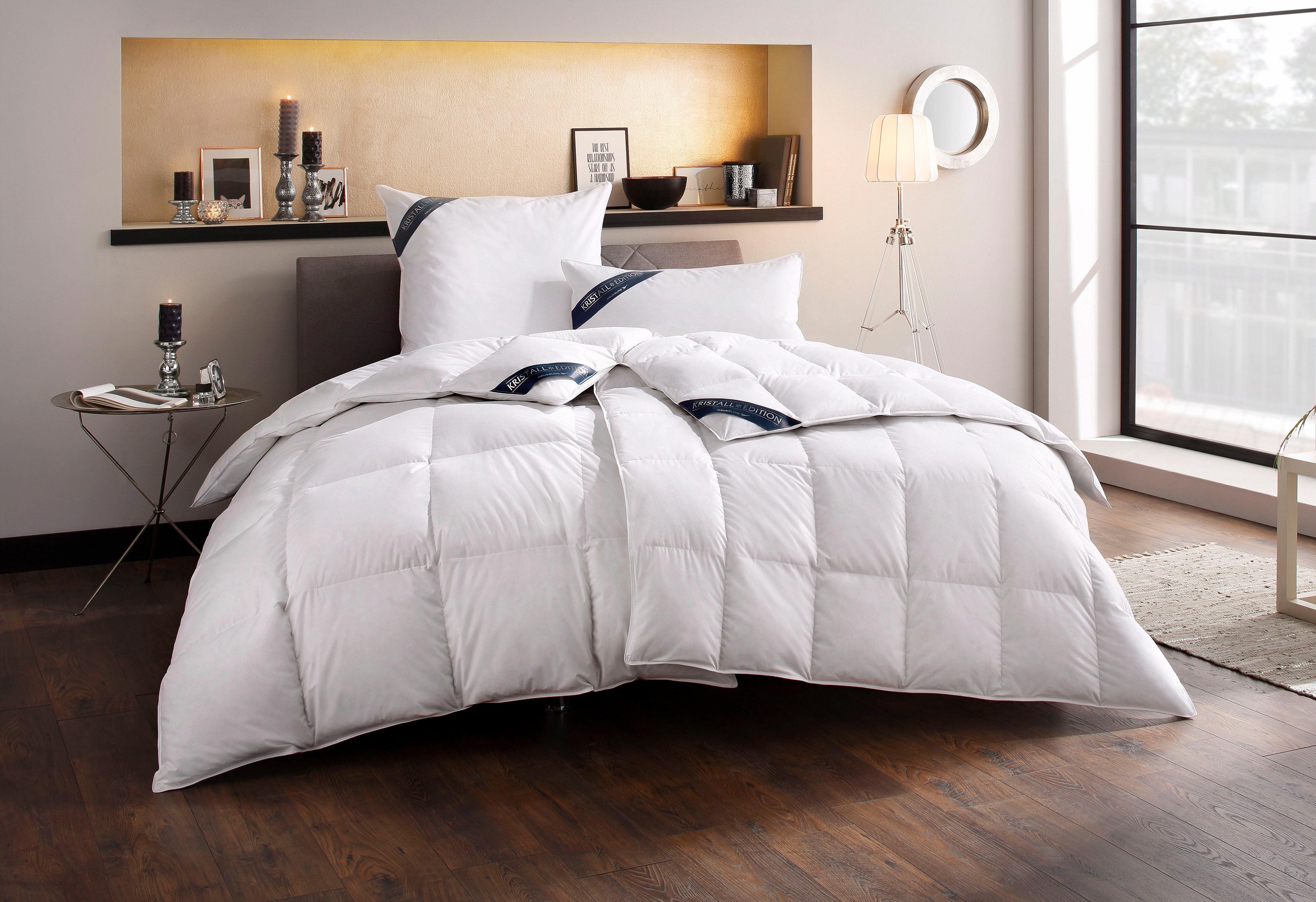 Image of Haeussling Daunenbettdecke "Kristall Edition" warm Füllung 60Daunen40Federn 1 Stk. tlg.