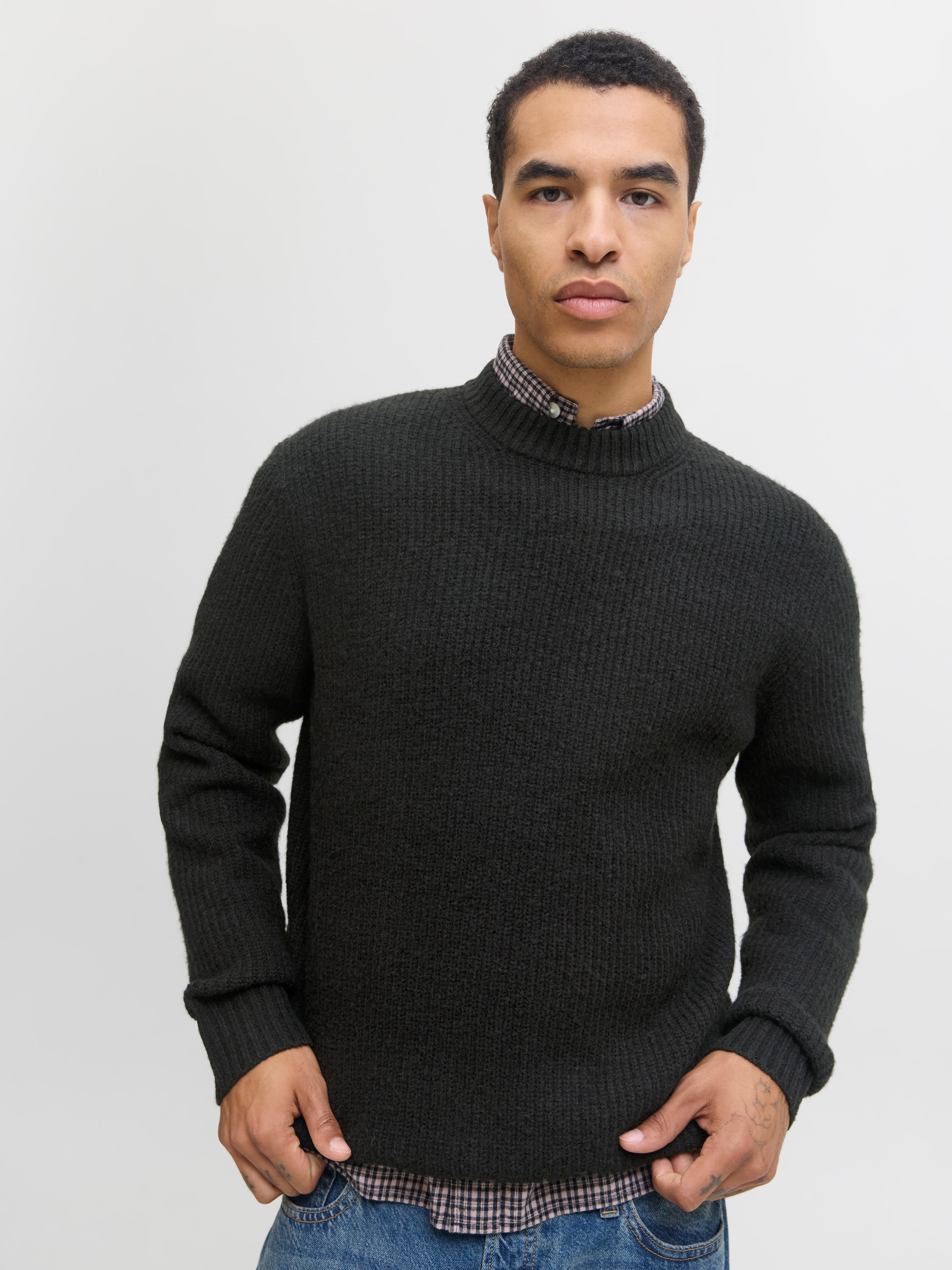 Jack & Jones Pull en tricot »JORYORK OLLIE KNIT CREW NECK«