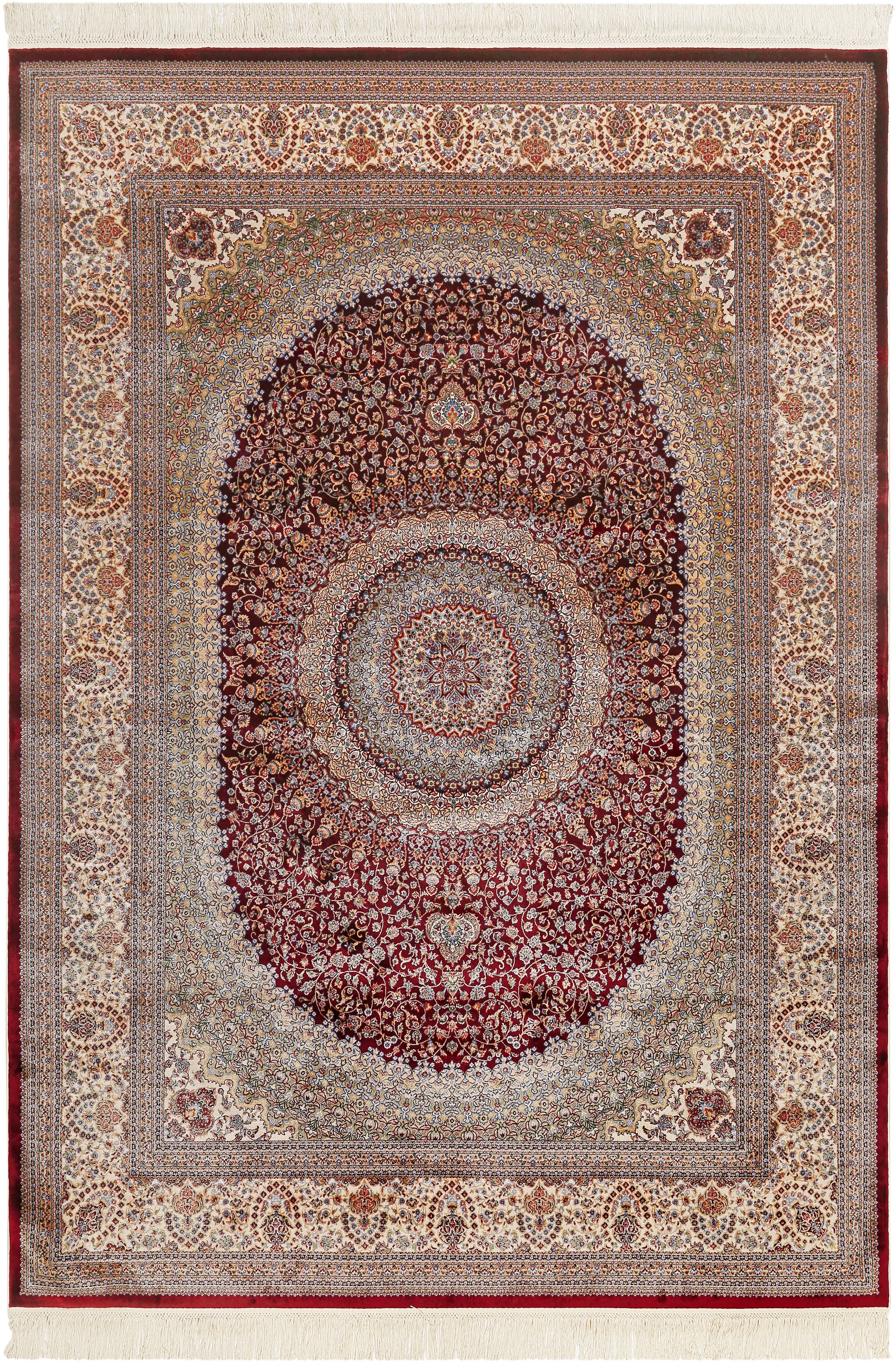 Wecon home Teppich »Täbriz«, rechteckig, 5 mm Höhe, Wohnzimmer, Orient Design