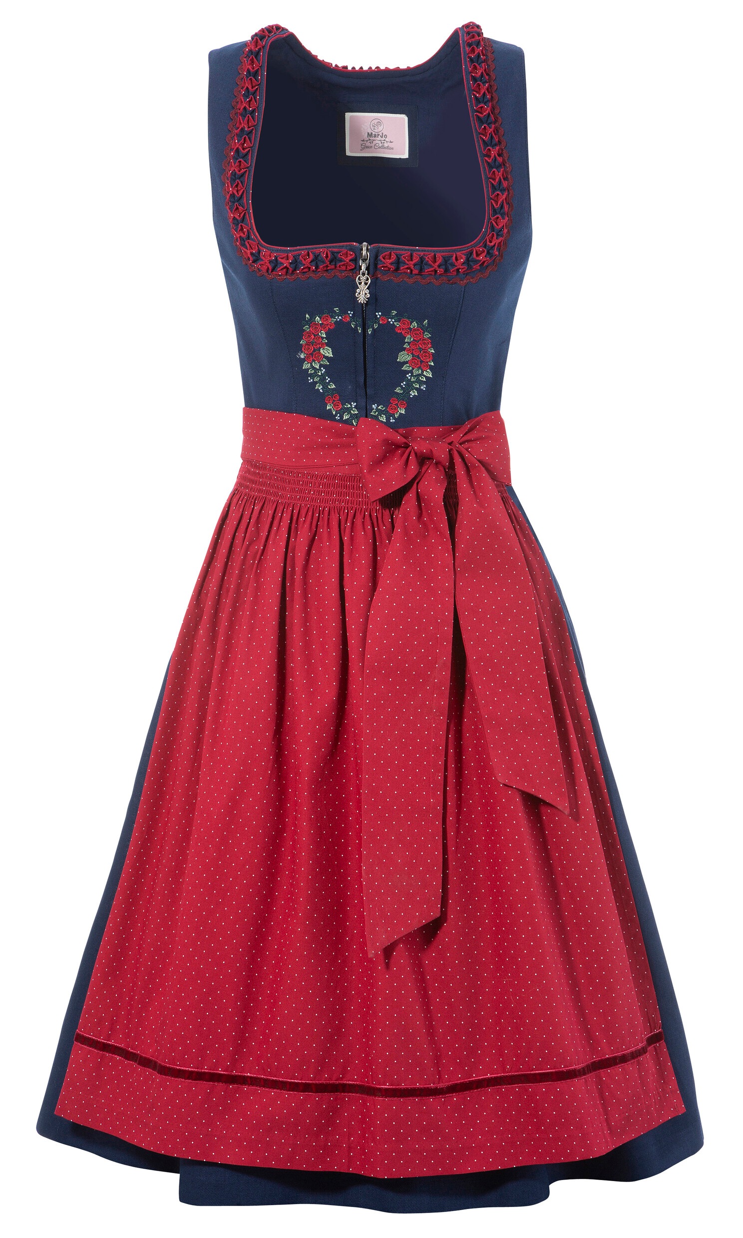 Image of MarJo Dirndl, (2 tlg.), Damen, midi mit Zipp mit Schmuckanhänger bei Ackermann Versand Schweiz