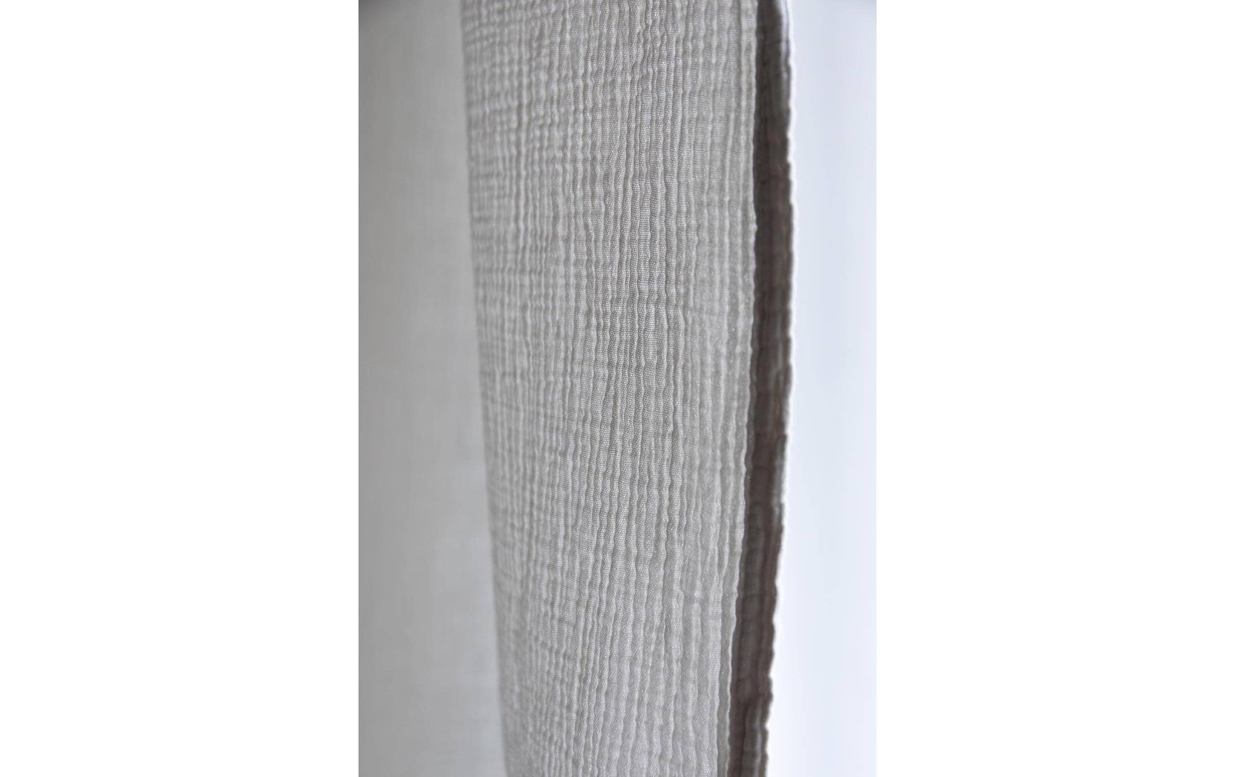 Urbanara Rideau »2er Set Musselin Trofa 135 cm x 245 cm« Ruban plissé 2 cuis tlg.