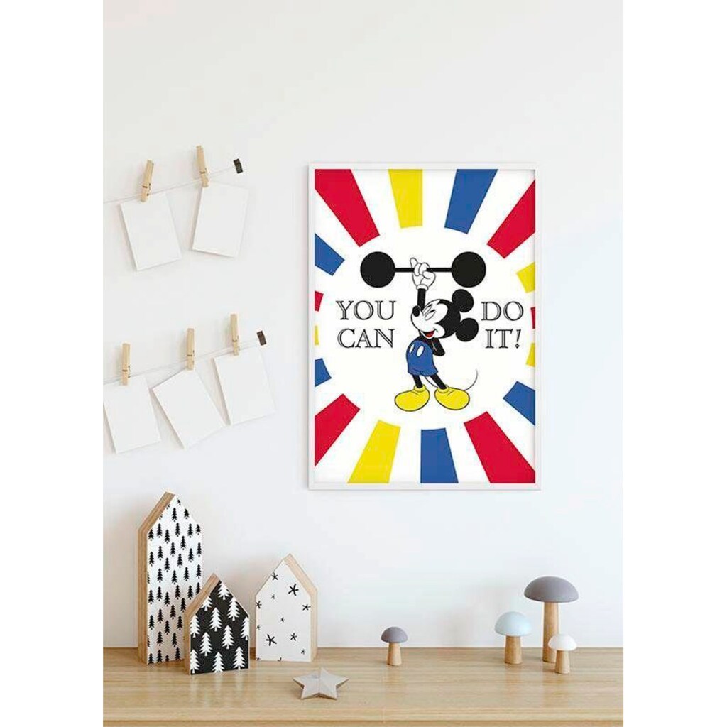 Komar Poster »Mickey Mouse Do it«, Disney, (1 St.)