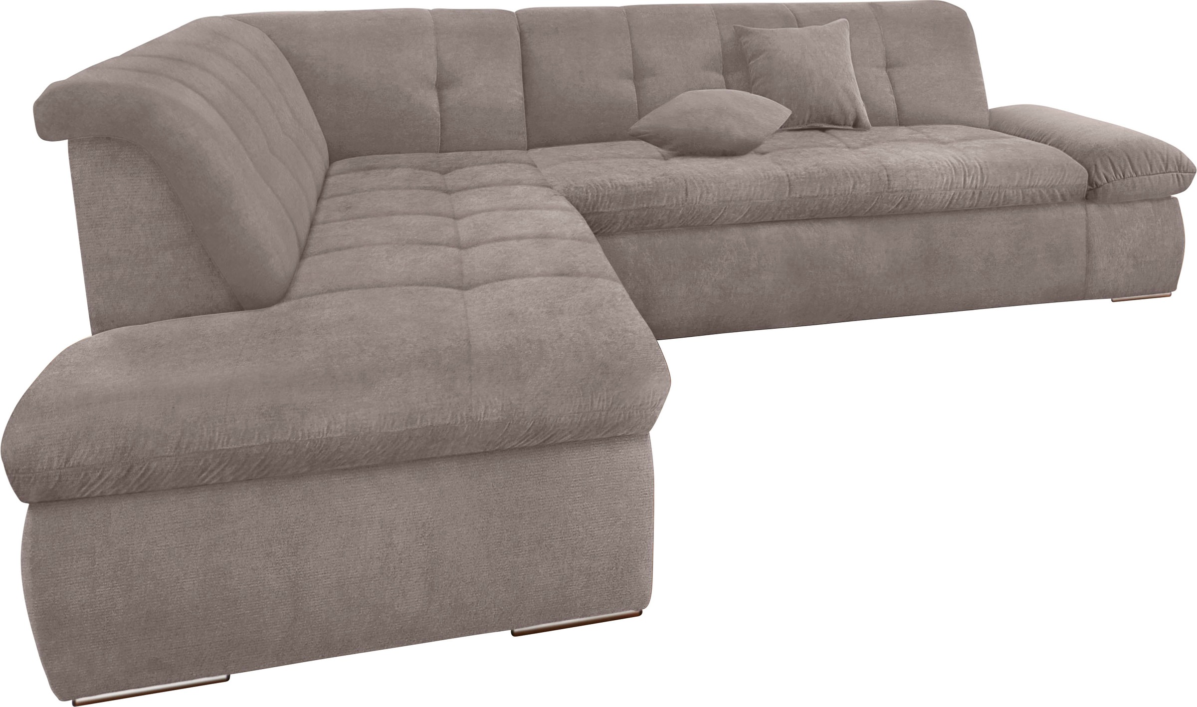 Image of DOMO collection Ecksofa »NMoric«, Ottomane, wahlweise mit Bettfunktion und Armlehnenverstellung bei Ackermann Versand Schweiz