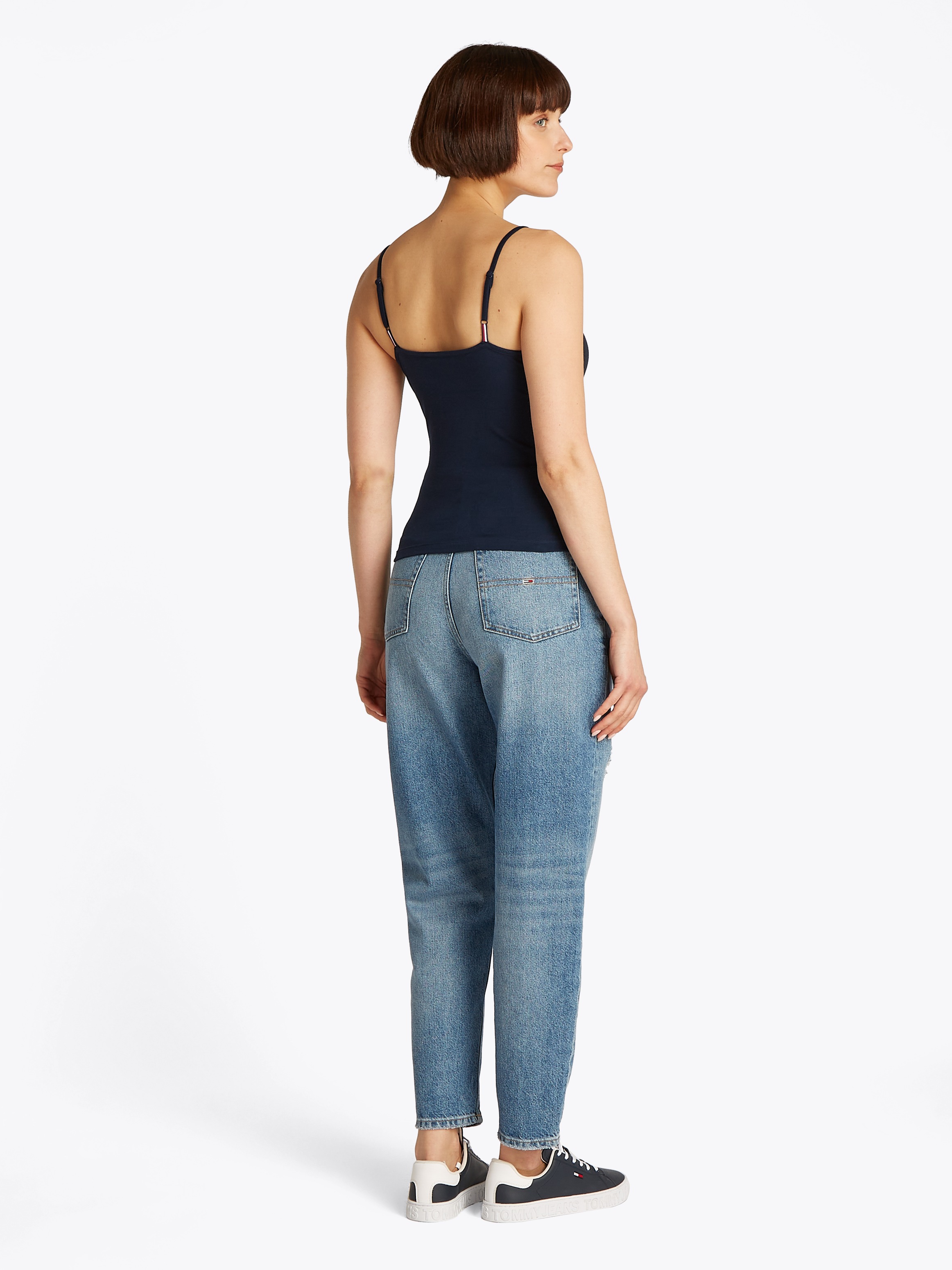 Tommy Jeans Spaghettitop »TJW ESSENTIAL STRAP TOP EXT«, mit Logostickerei