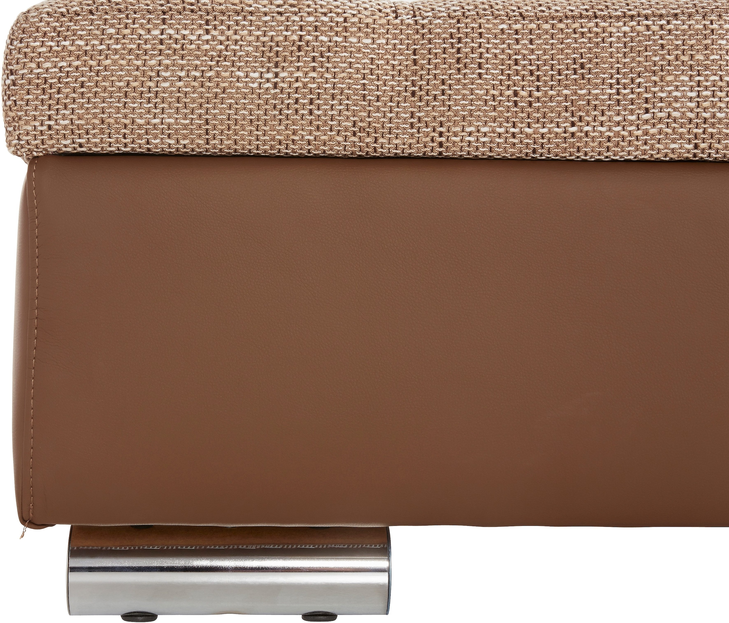 DOMO collection Hocker »Treviso XXL: B/T/H:  161/60/41 cm« mit Stauraum, auch in Cord, passend zur Serie, moderne Steppung