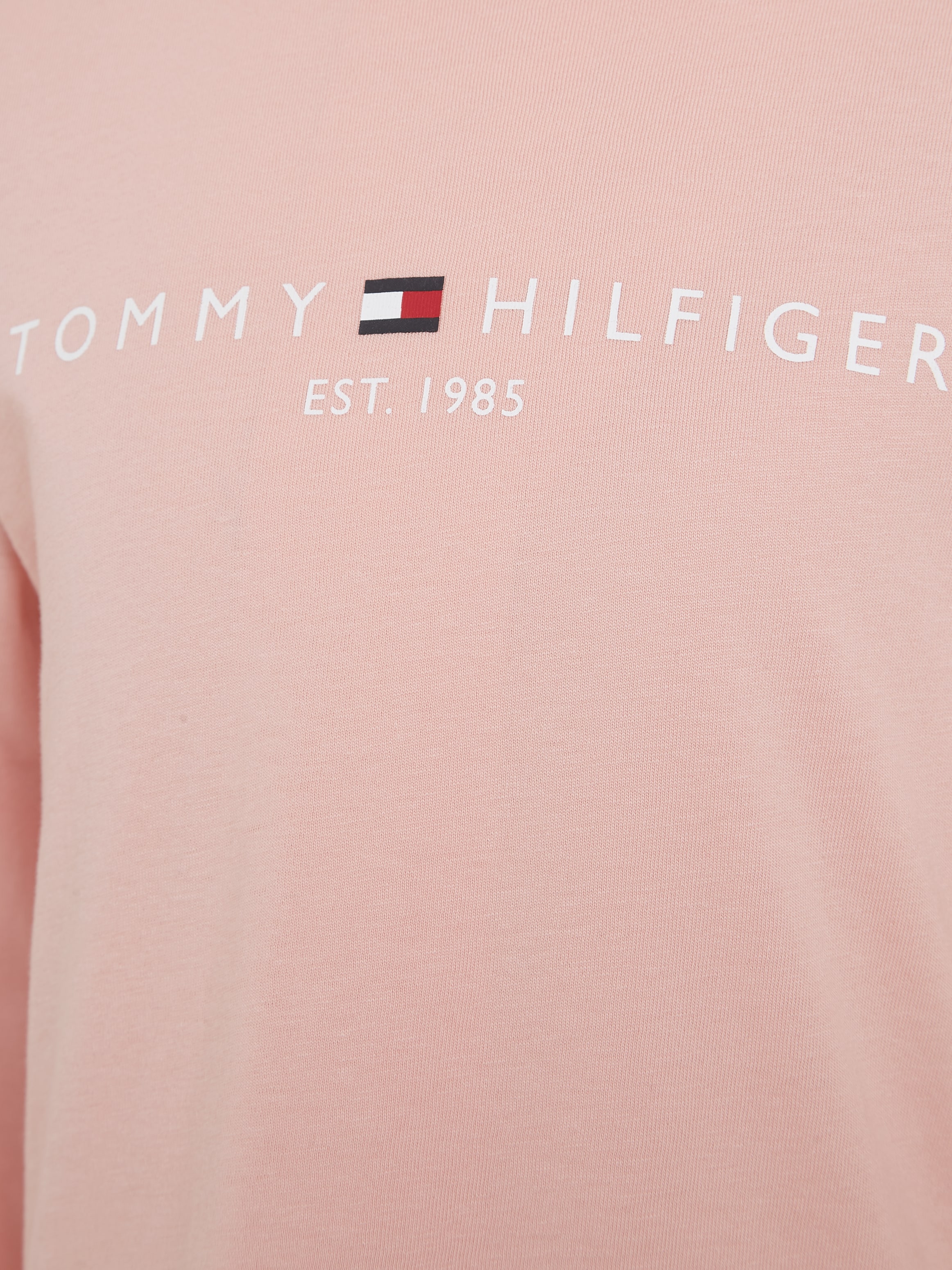Tommy Hilfiger Langarmshirt »ESSENTIAL TEE L/S«, mit Tommy Hilfiger Logo-Schriftzug
