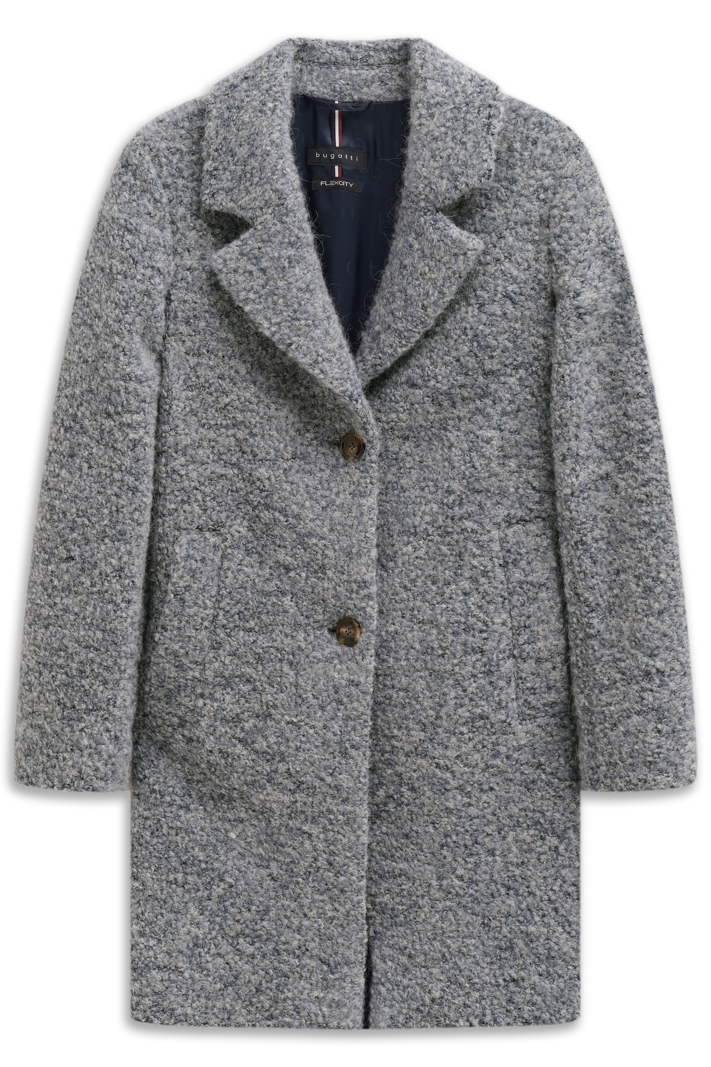 bugatti Manteau court »Comfort Fit« mit Flexcity Stretch in Boucléqualität