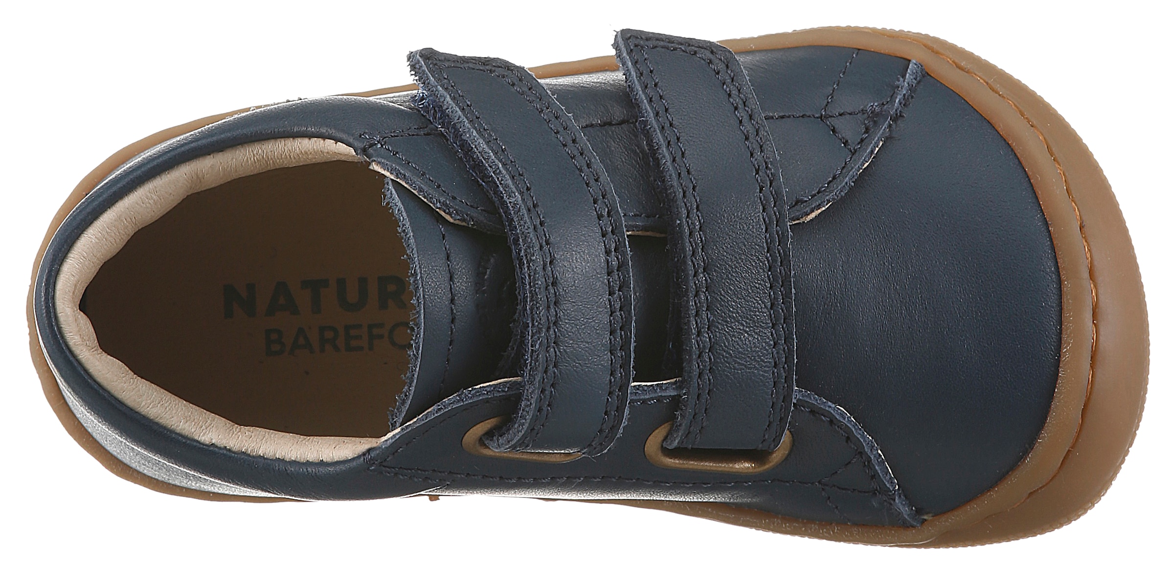 Naturino Chaussures pieds nus »BAREFOOT AMUR VL«  Klettschuh mit Lederinnenausstattung , Grössenschablone zum Download