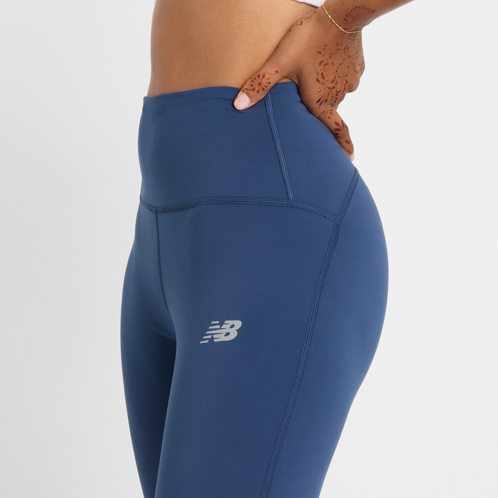 New Balance Cuissards de course »Sleek High Rise Legging 27"«