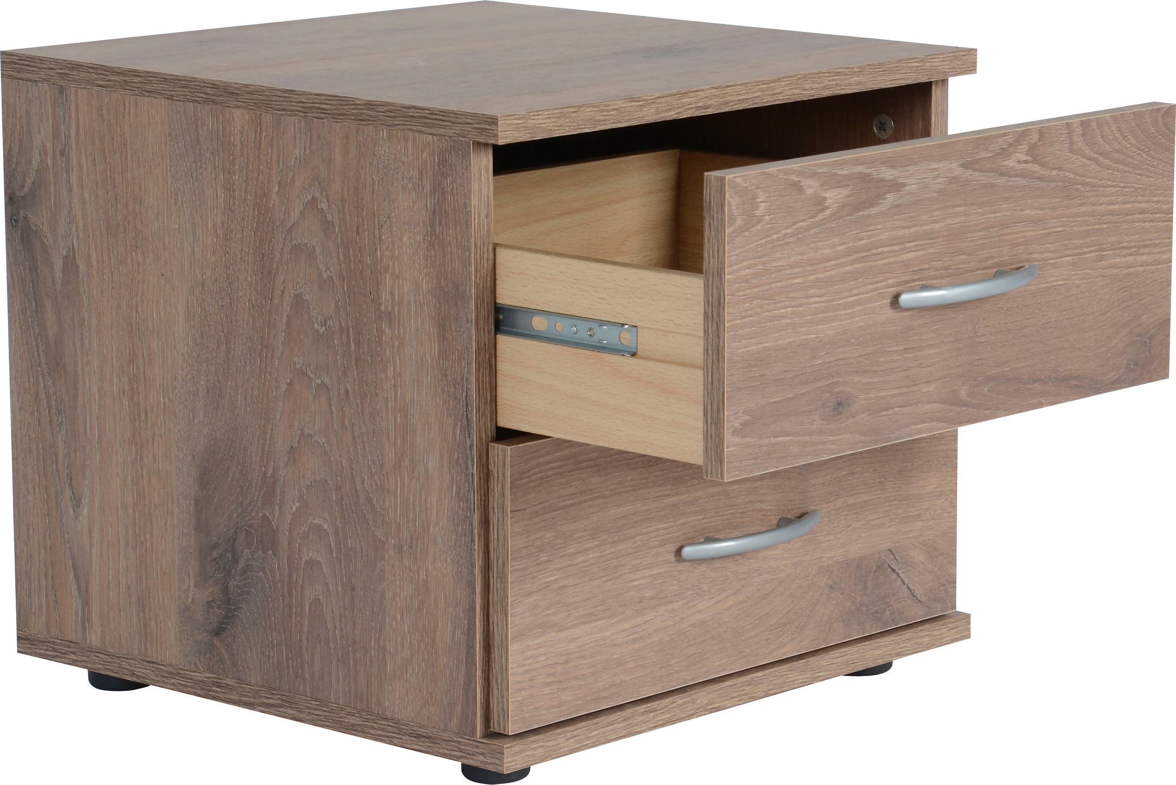 VOGL Möbelfabrik Container "Barrie, Bürocontainer, Nachtschrank, mit Schubladen & Füssen" 1 Stk. tlg. verschiedene Ausführungen, Höhe 37 cm, Made in Germany