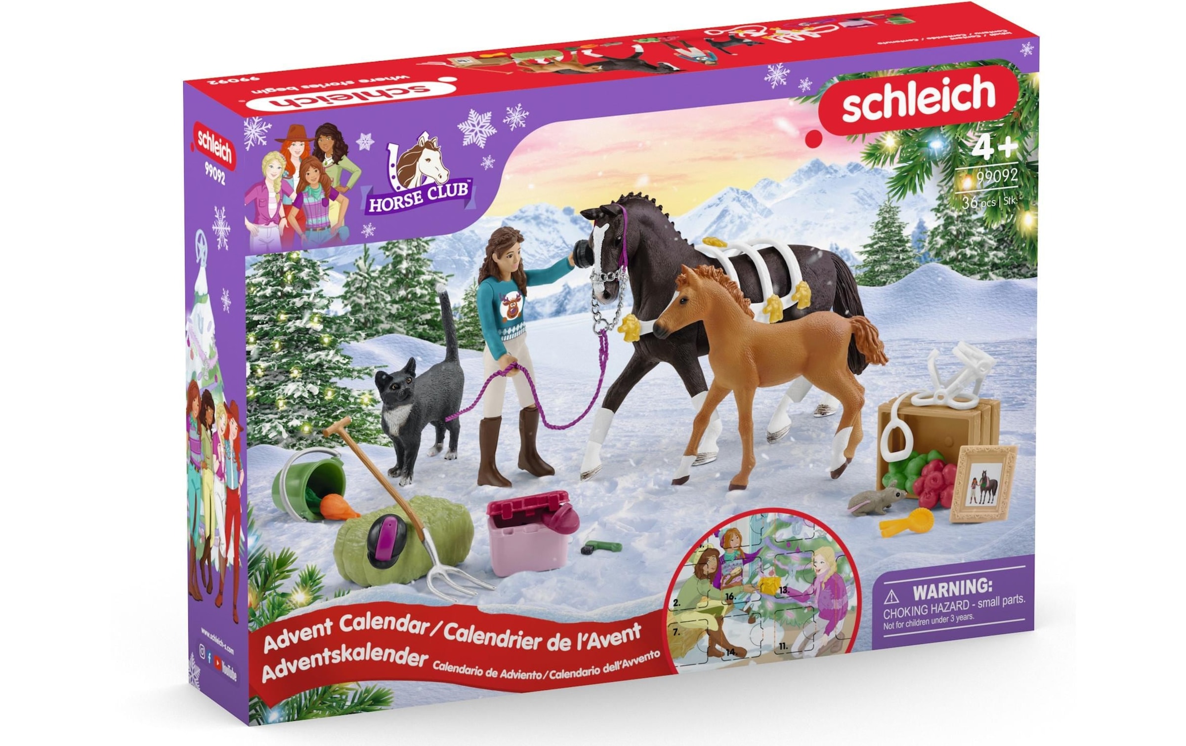 Schleich® Adventskalender »Horse Club 2024«, ab 4 Jahren