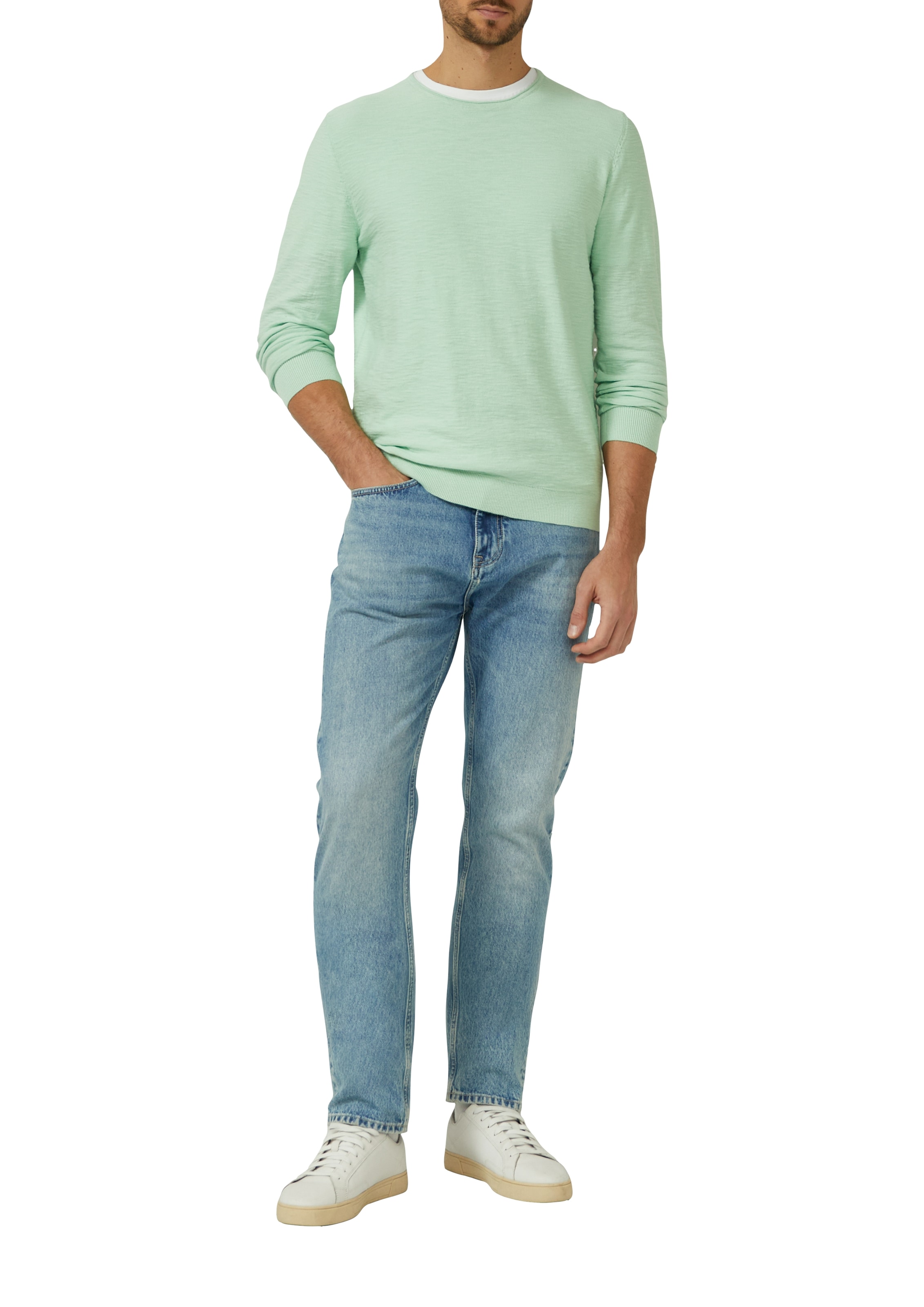 s.Oliver Pull en tricot mit Rundhals, Regular Fit