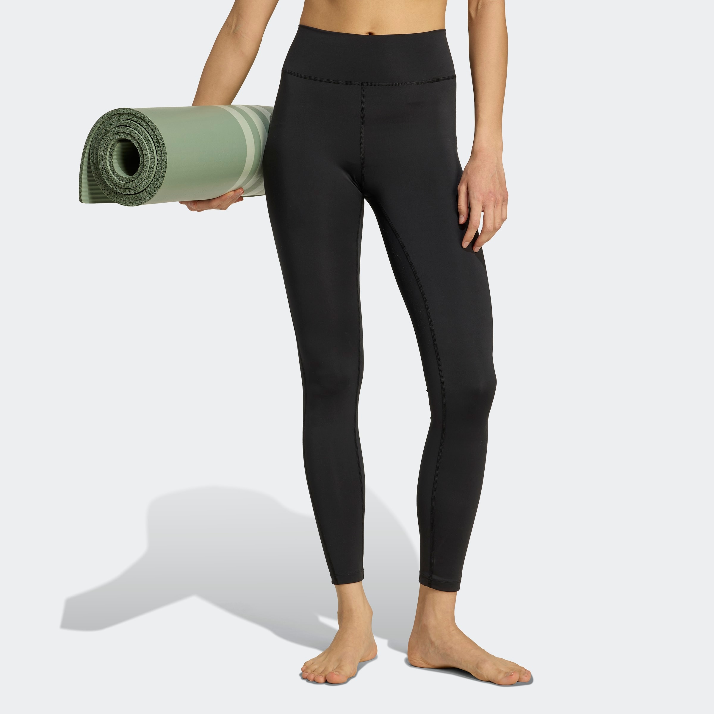 Image of adidas Performance Trainingstights "ALL ME ESSENTIALS FULL-LENGTH LEGGINGS" für Fitness und Yoga, ohne Verschluss, mit climacool Technologie