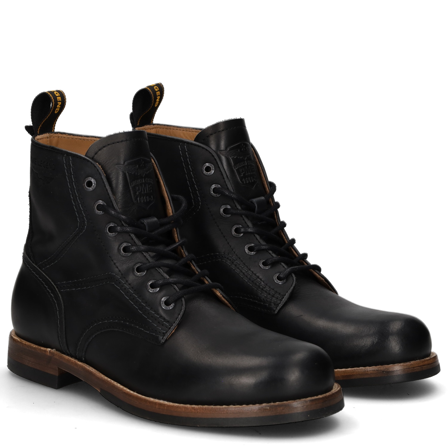 Image of PME LEGEND Schnürstiefelette "APU" Schnürboots, Stiefelette mit praktischer Anziehlasche