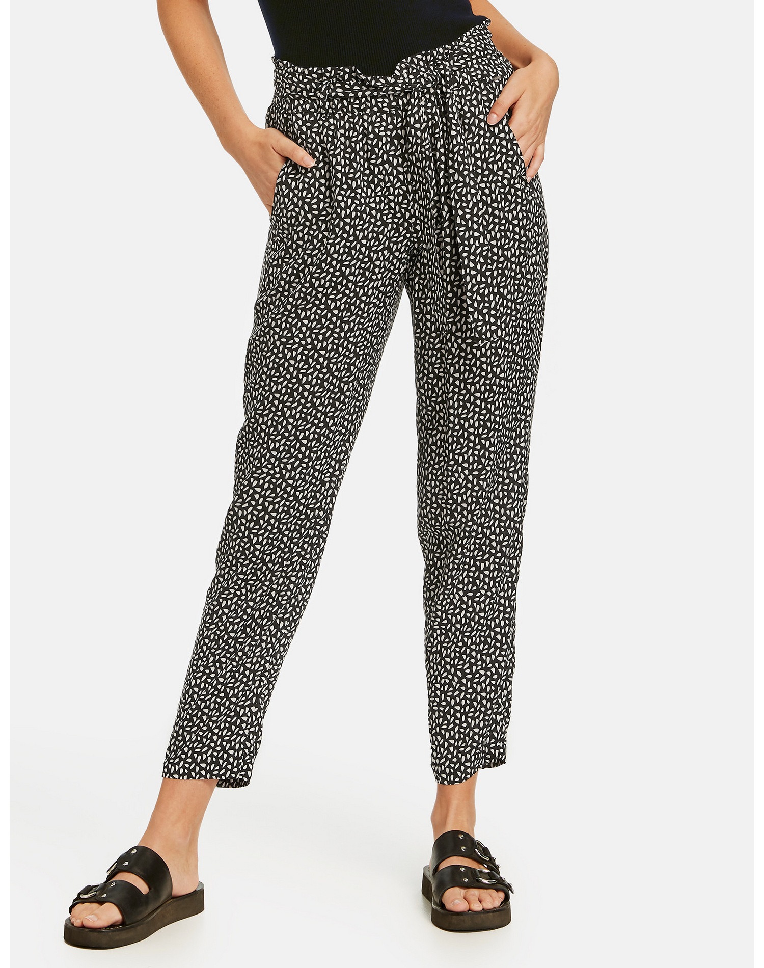 7/8-Hose »Lounge Pants TS mit Bindegürtel«