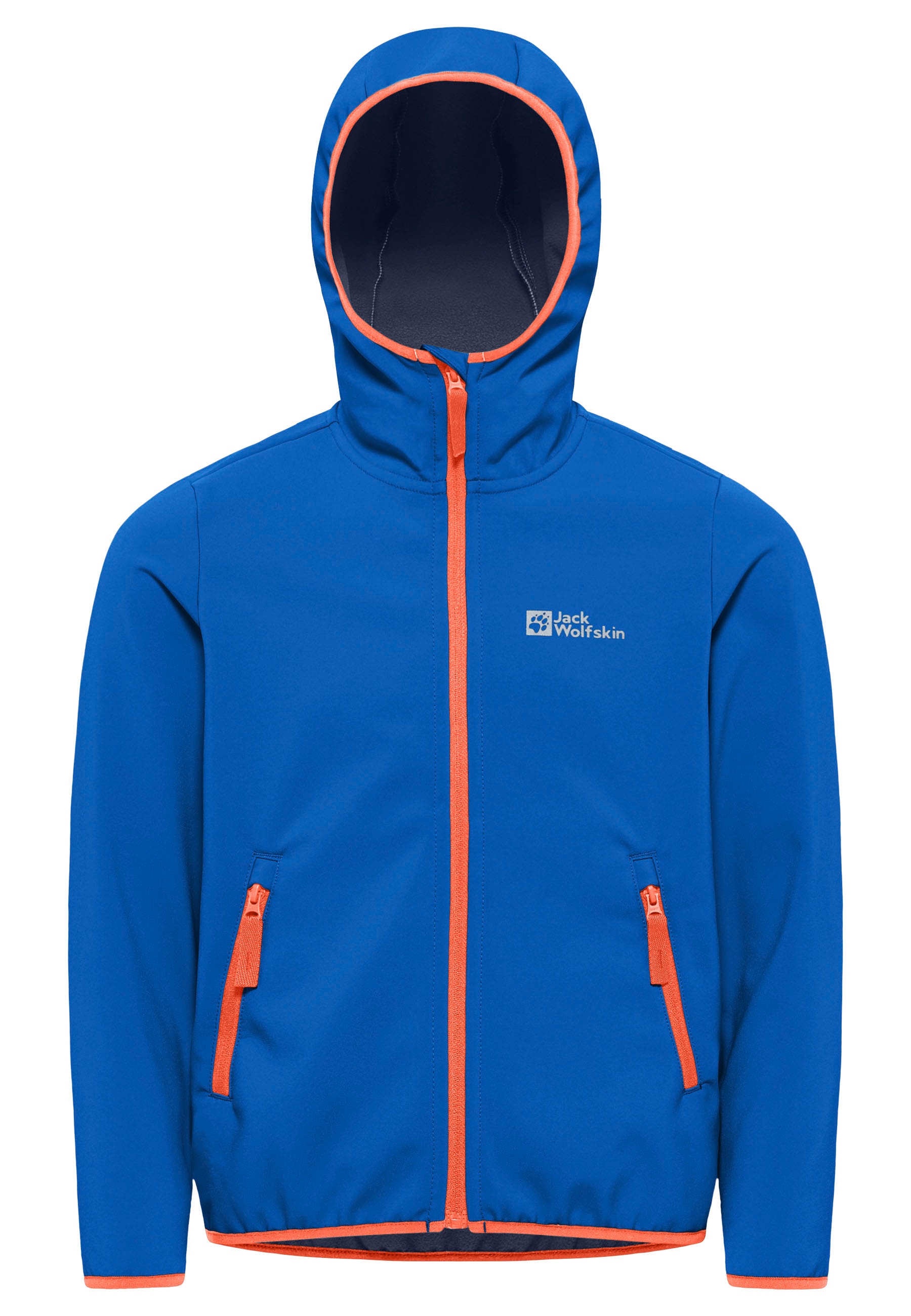 Jack Wolfskin Softshelljacke »FOURWINDS JACKET für Kinder«, mit Kapuze