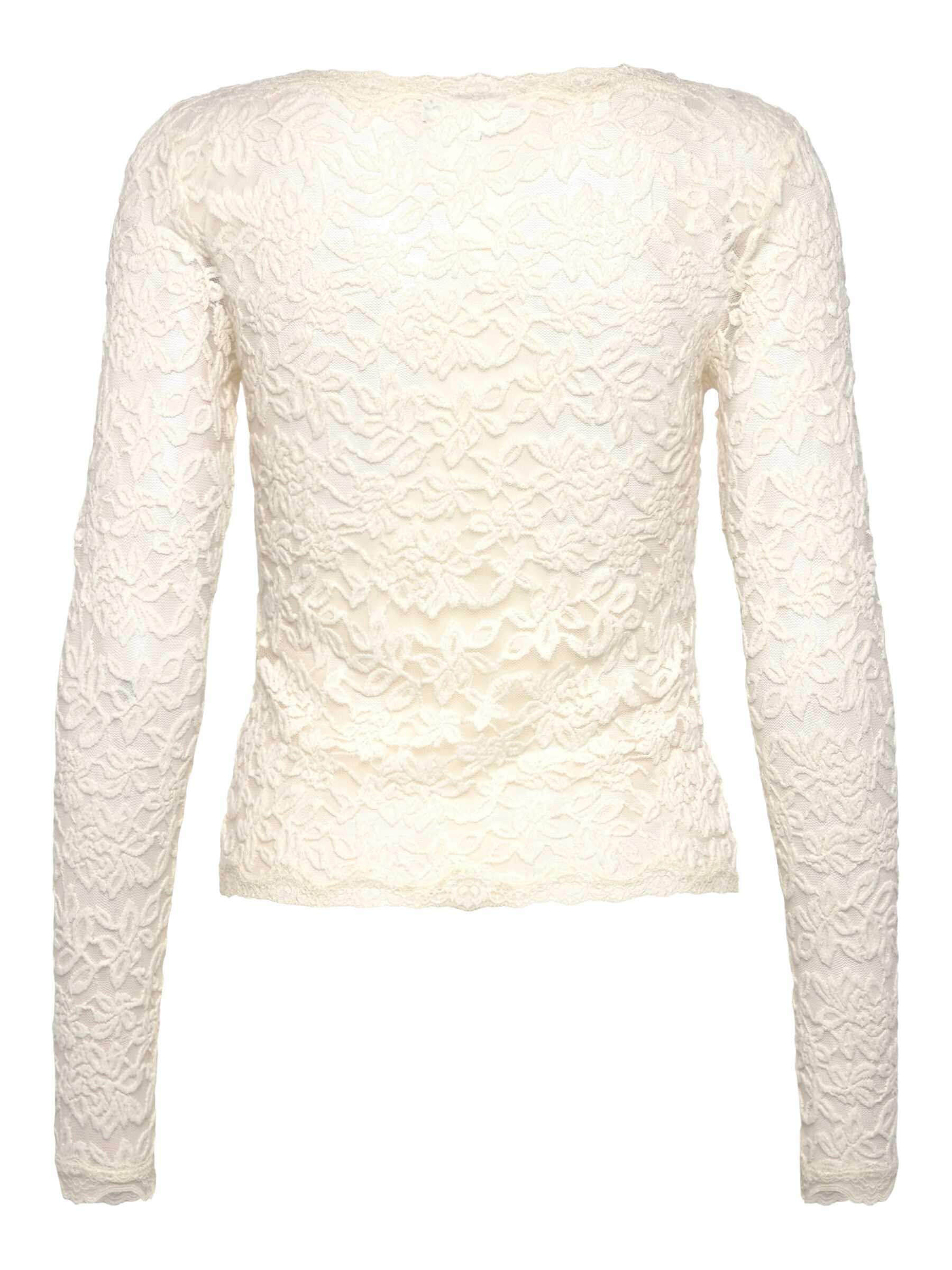 rosemunde Veste en tricot »Delicia lace cardigan« traumhafte Jacke aus elastischer Baumwollspitze mit V-Ausschnitt
