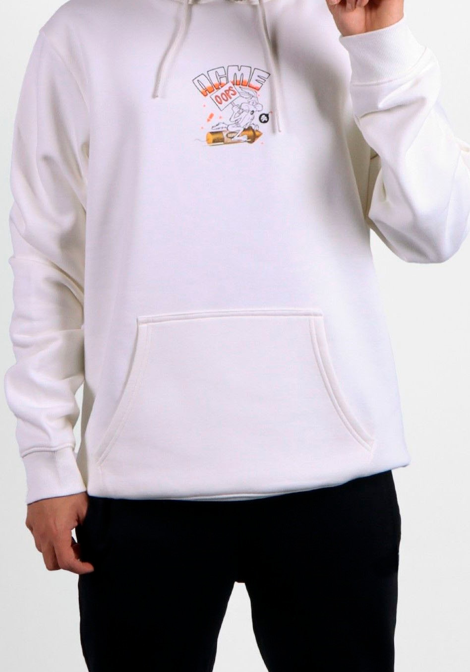 Capelli New York Hoodie, "ACME Wile E. Coyote on a rocket"