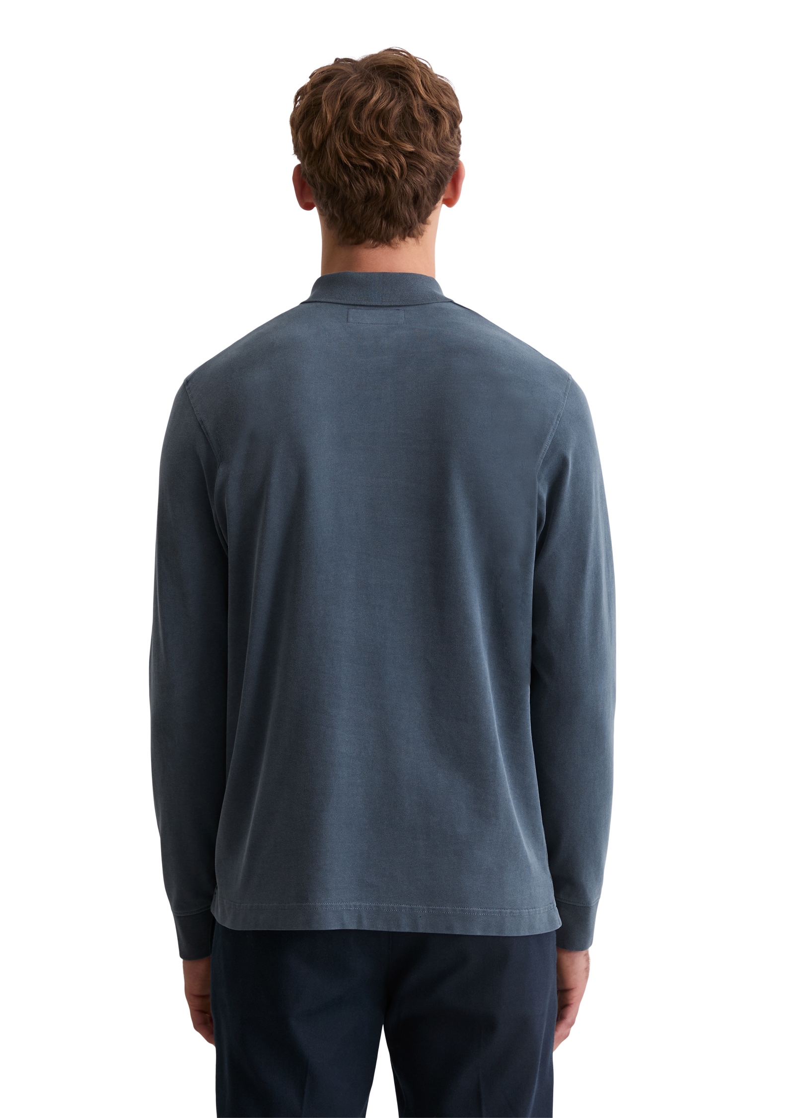 Marc O'Polo Polo à manches longues im Washed-Look